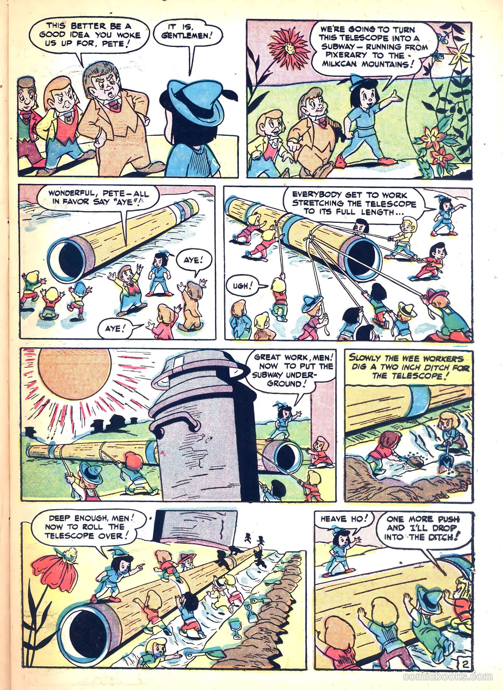 The Pixies #3 (1947) — page 11 of 36