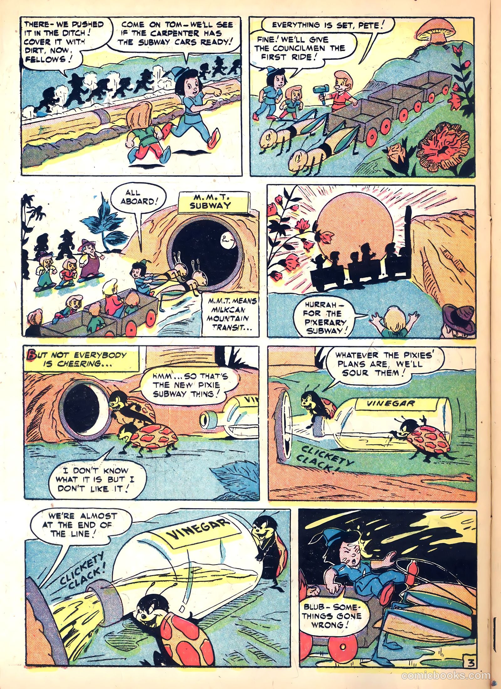 The Pixies #3 (1947) — page 12 of 36