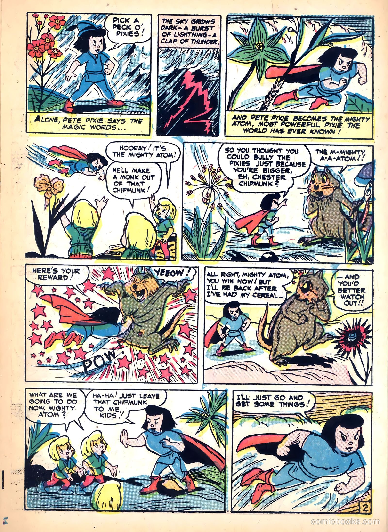 The Pixies #3 (1947) — page 17 of 36