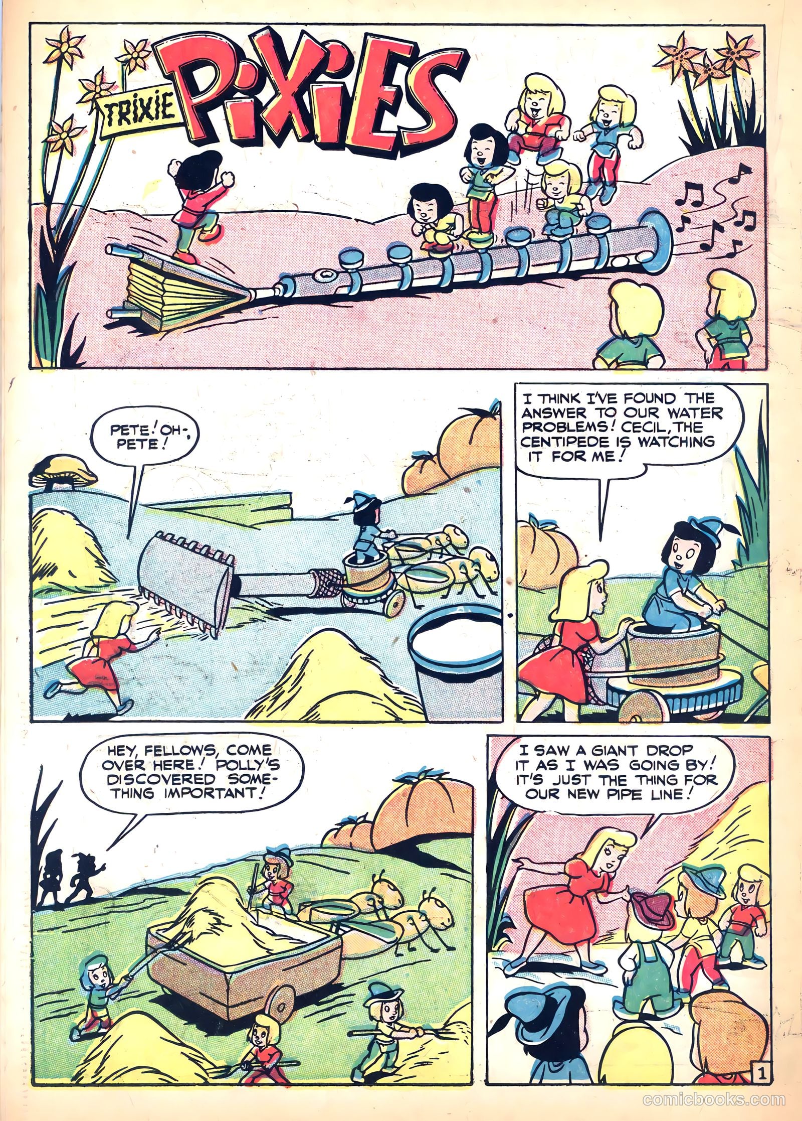 The Pixies #3 (1947) — page 22 of 36