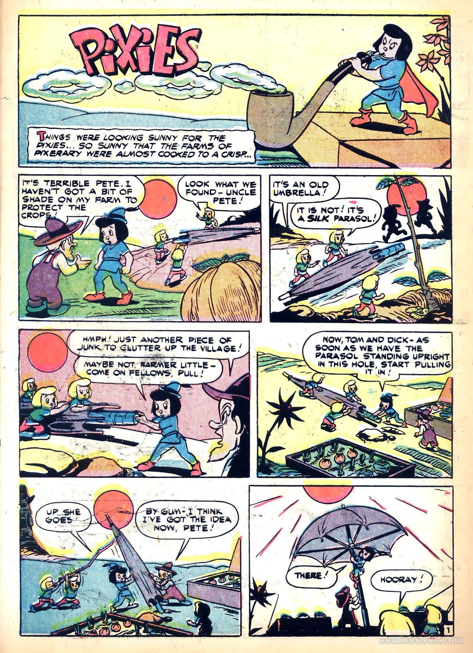 The Pixies #3 (1947) — page 28 of 36