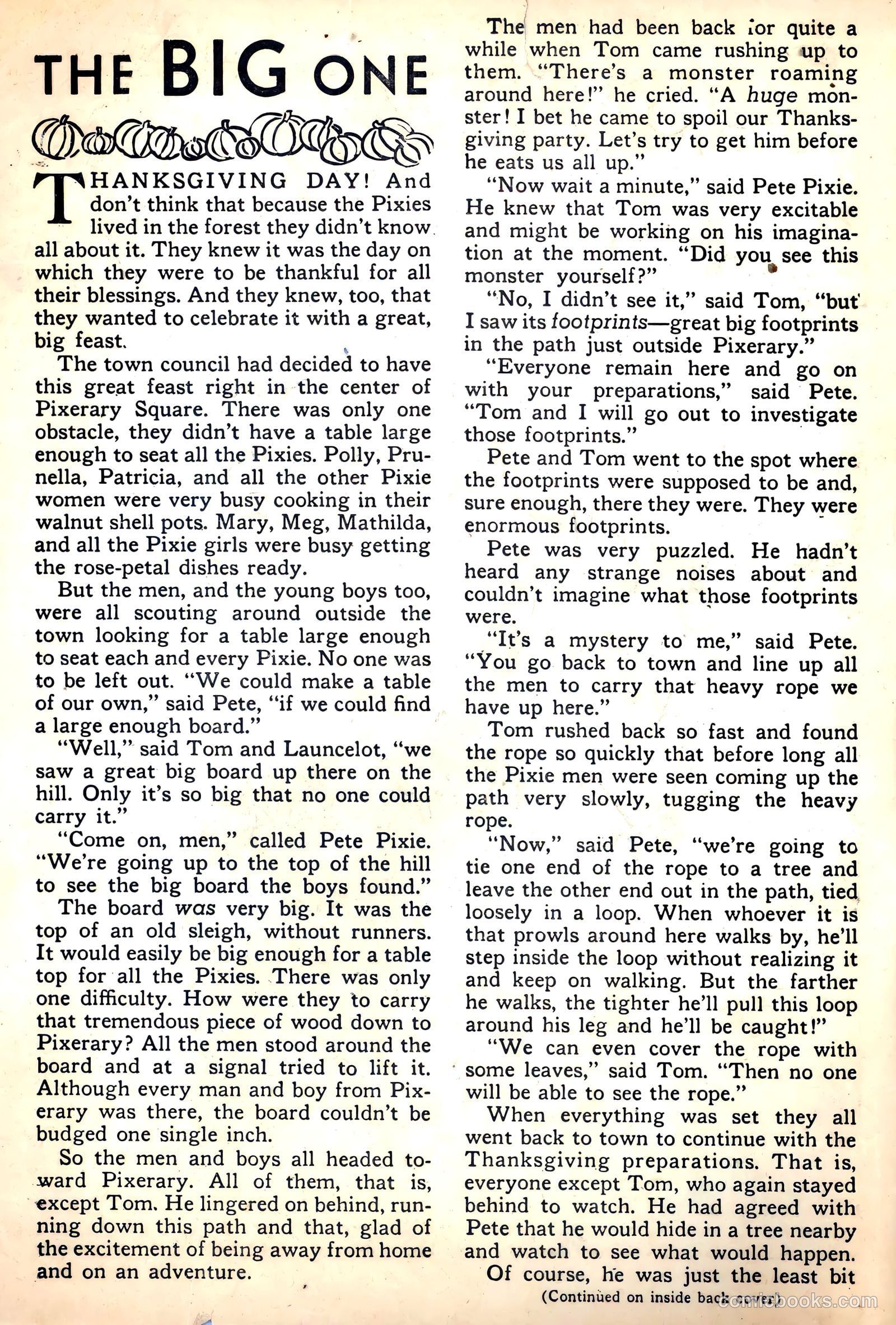 The Pixies #4 (1947) — page 2 of 36
