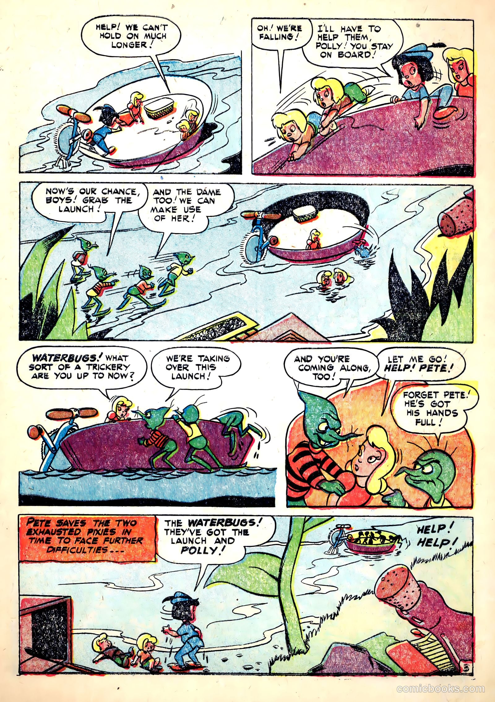 The Pixies #4 (1947) — page 5 of 36