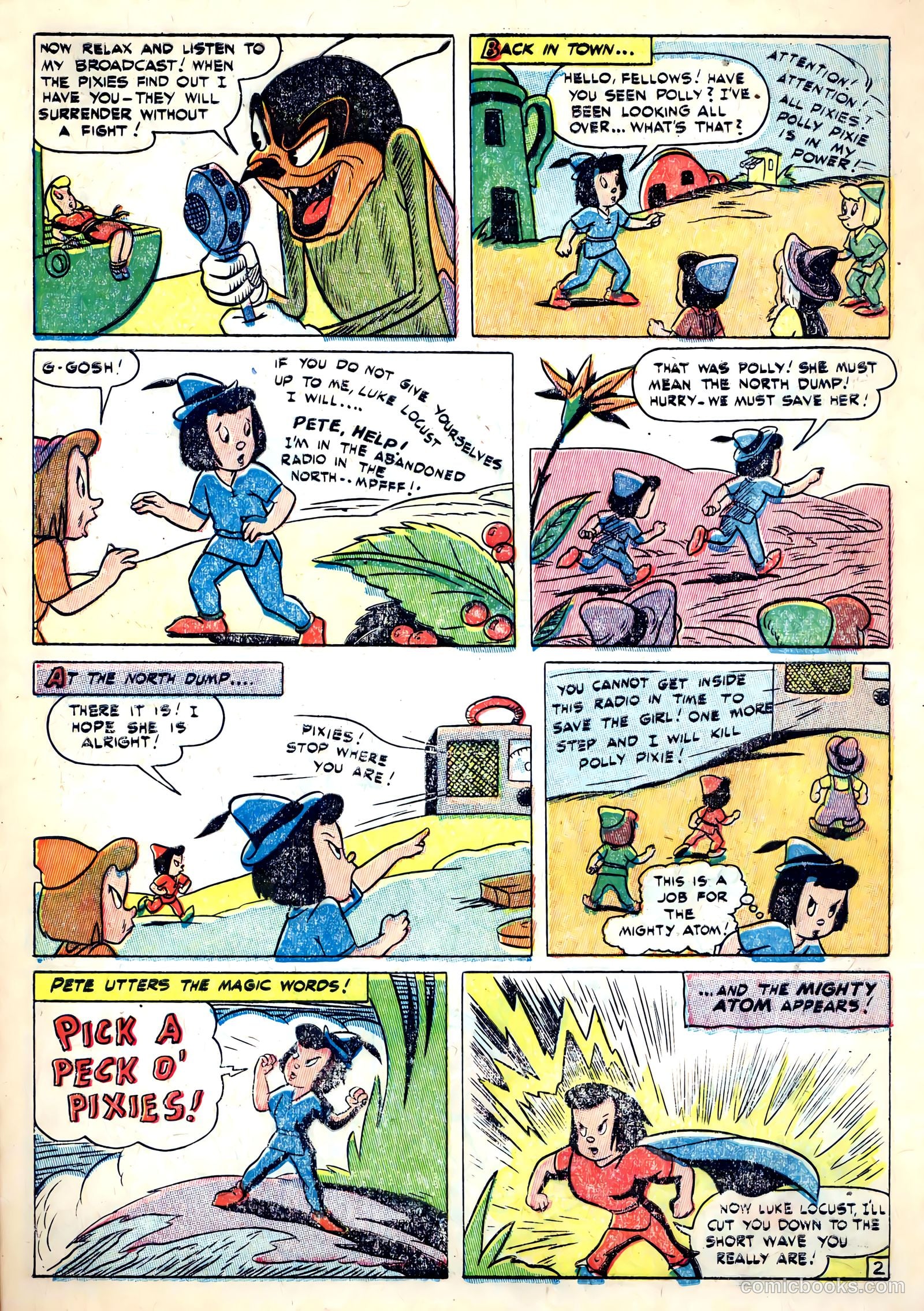 The Pixies #4 (1947) — page 9 of 36