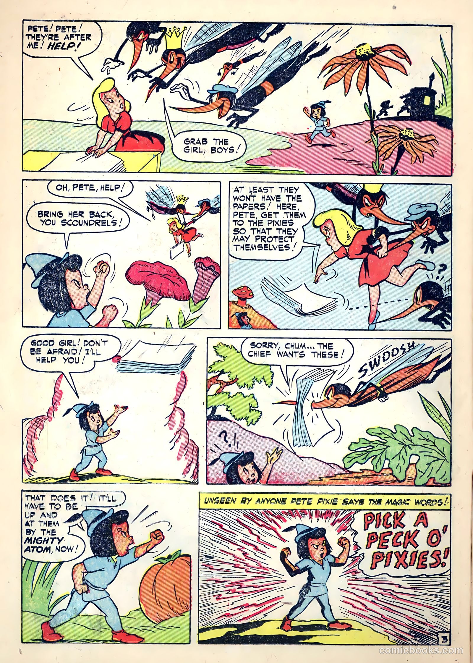 The Pixies #4 (1947) — page 14 of 36