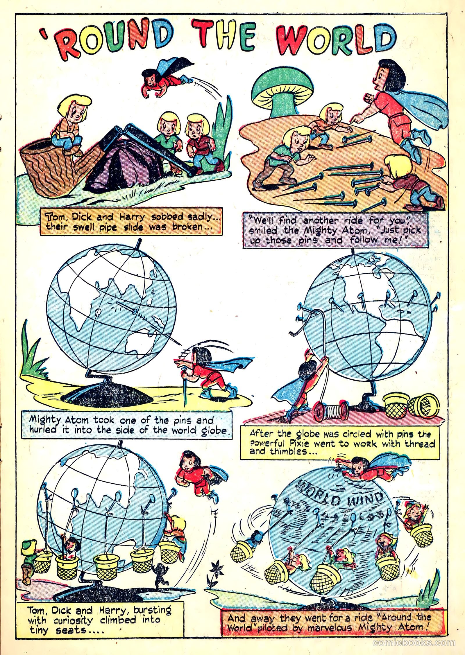 The Pixies #4 (1947) — page 17 of 36