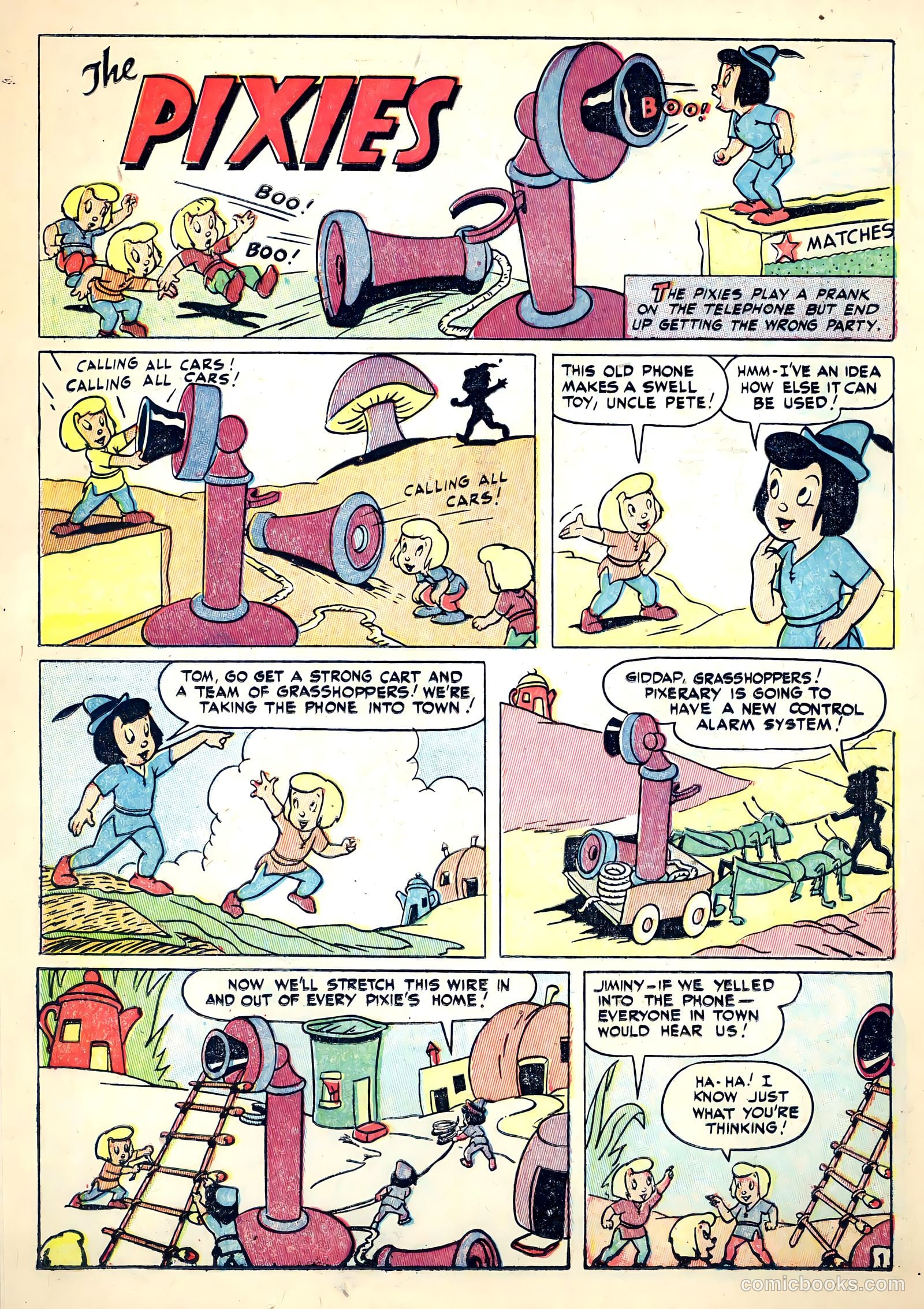 The Pixies #4 (1947) — page 22 of 36