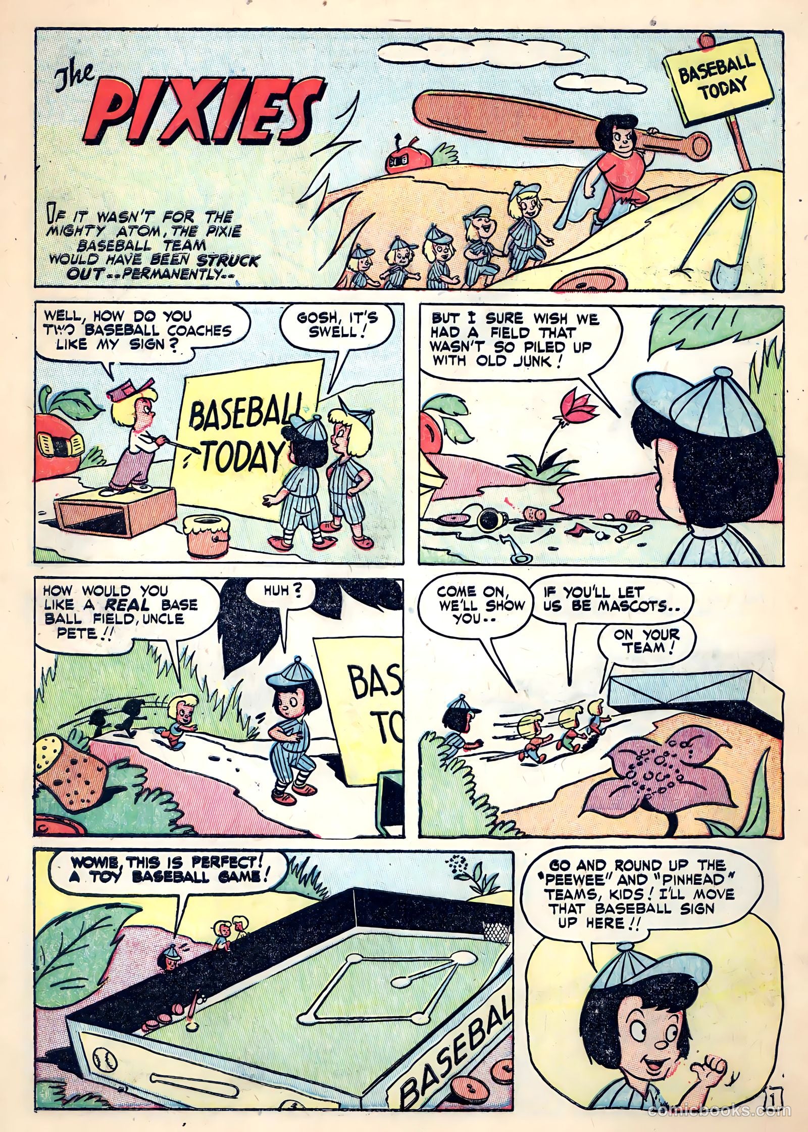 The Pixies #4 (1947) — page 30 of 36