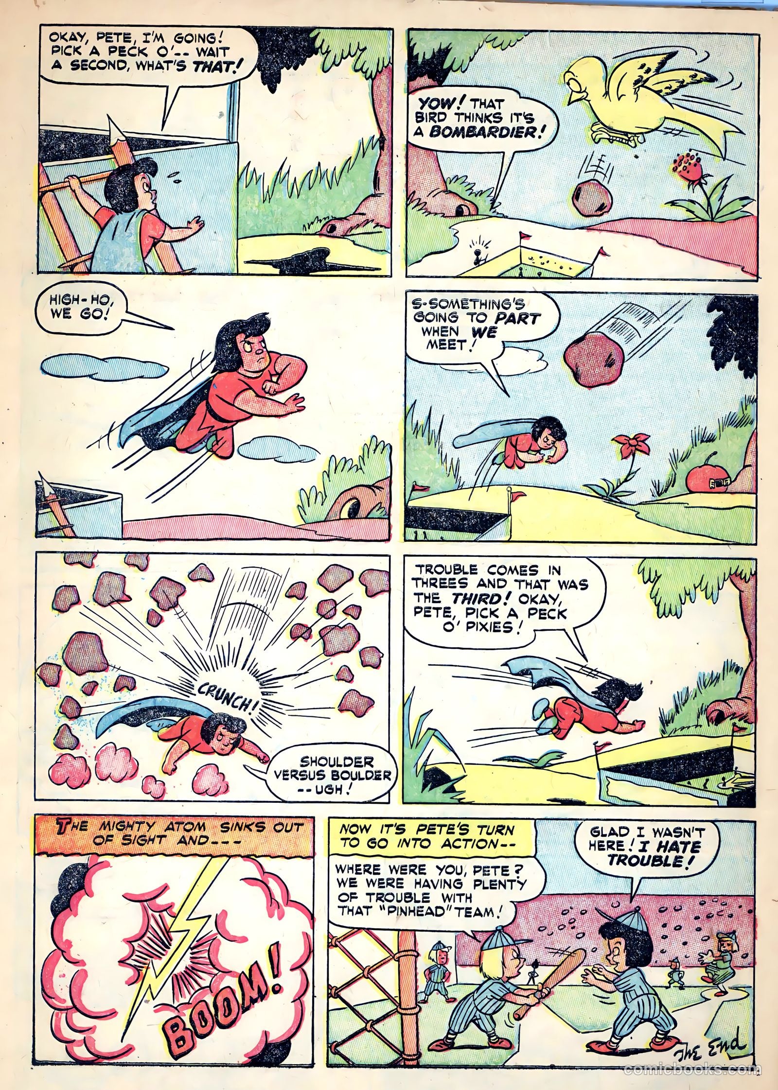 The Pixies #4 (1947) — page 34 of 36
