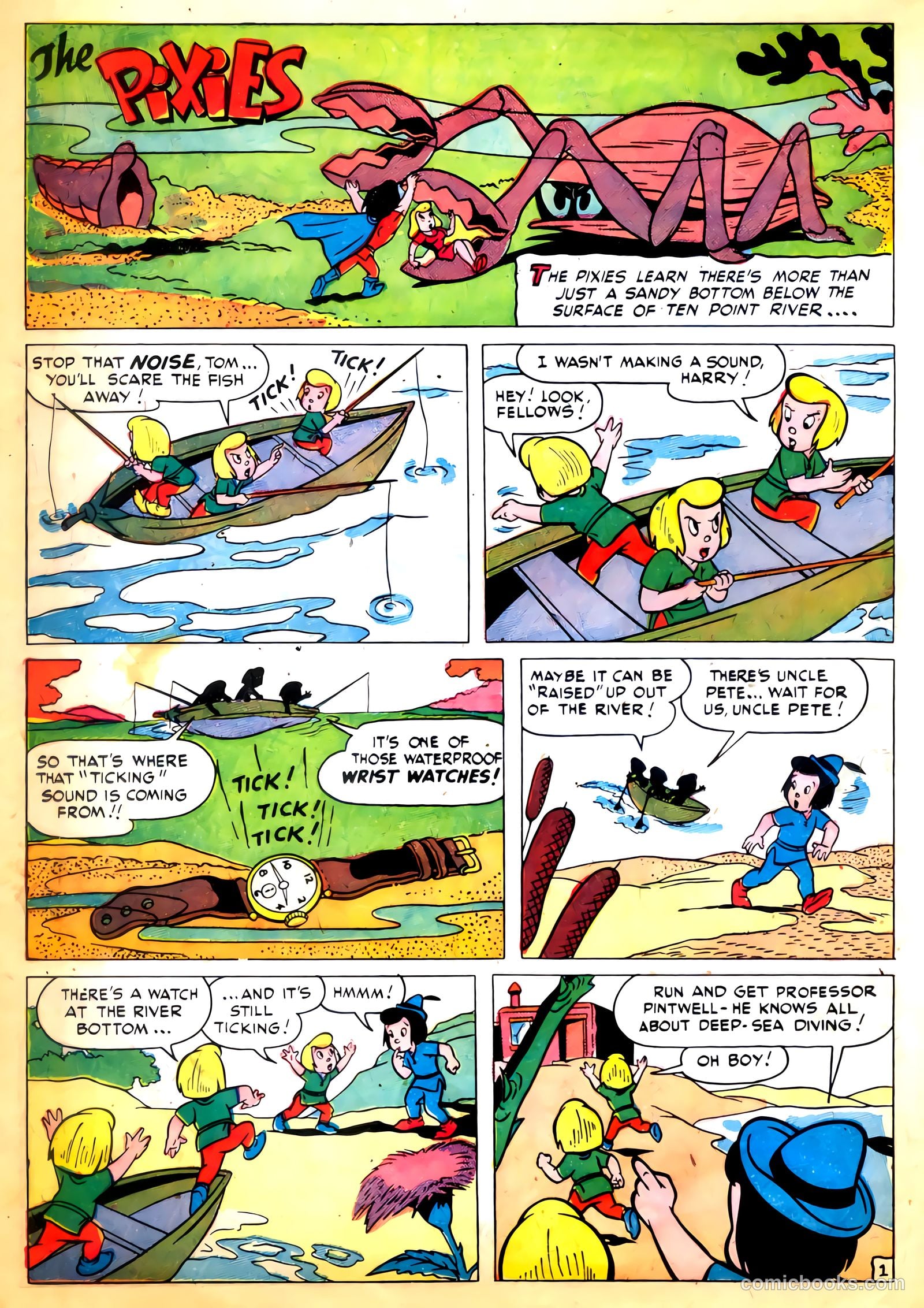 The Pixies #5 (1948) — page 17 of 37