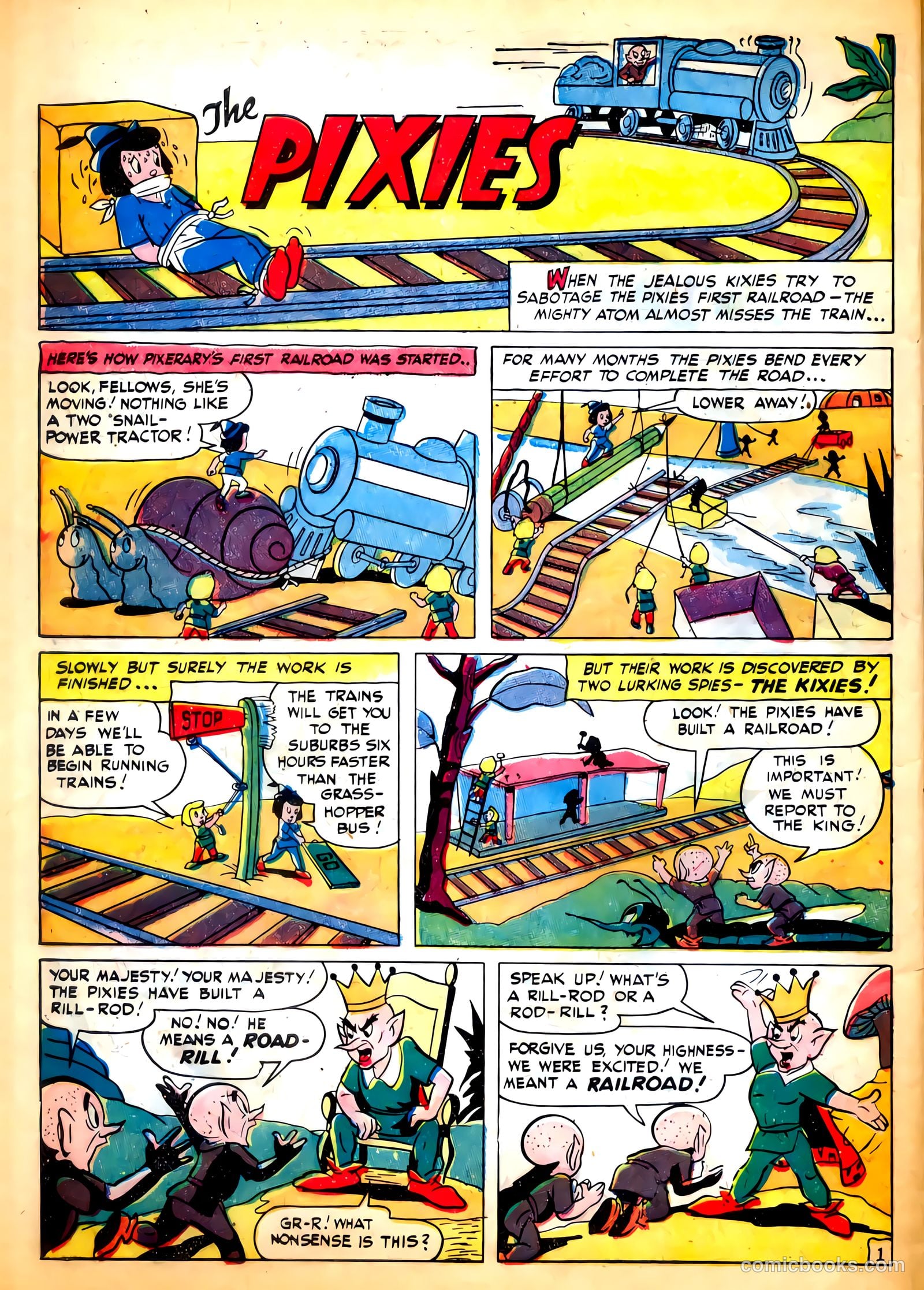 The Pixies #5 (1948) — page 31 of 37