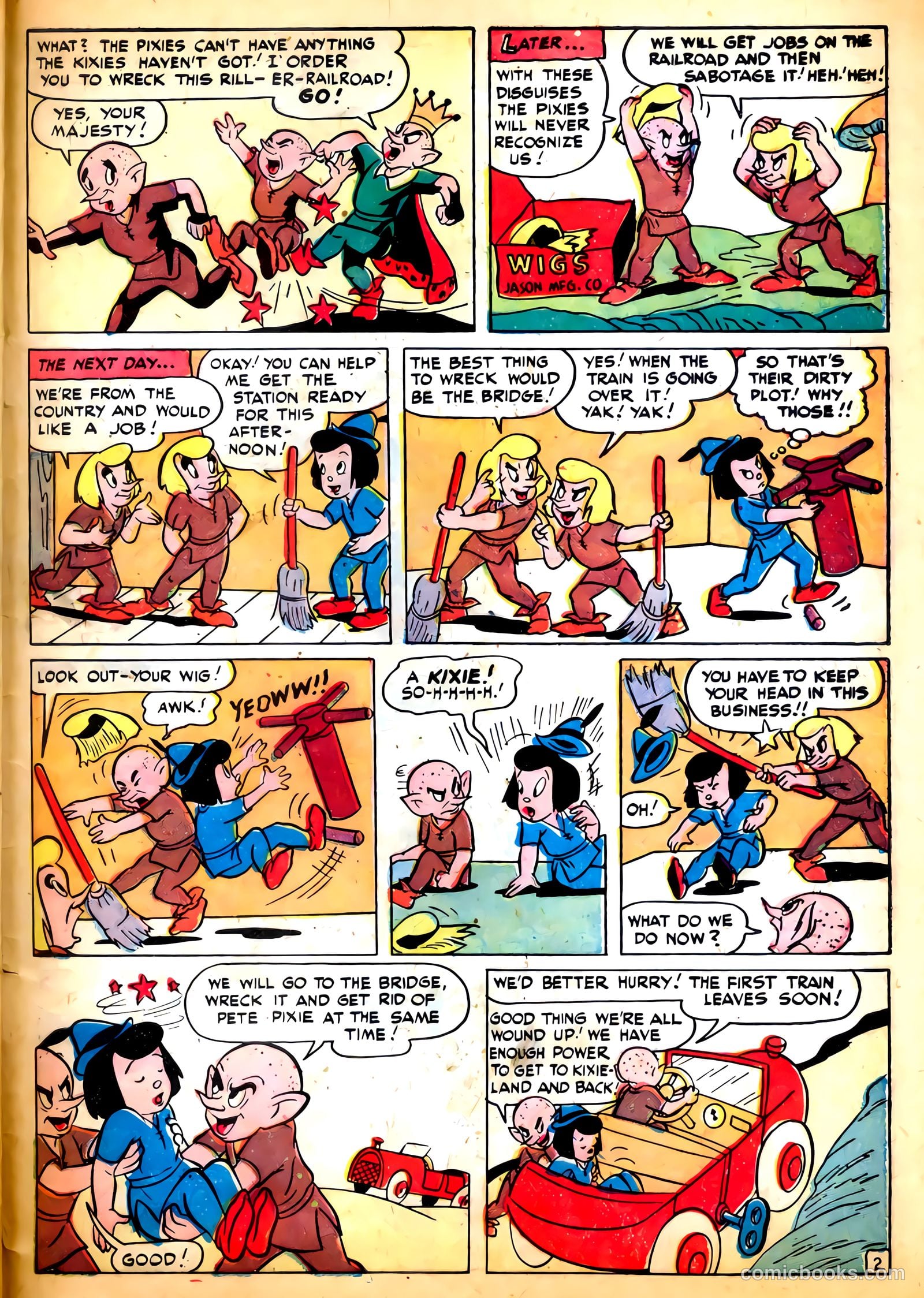 The Pixies #5 (1948) — page 32 of 37