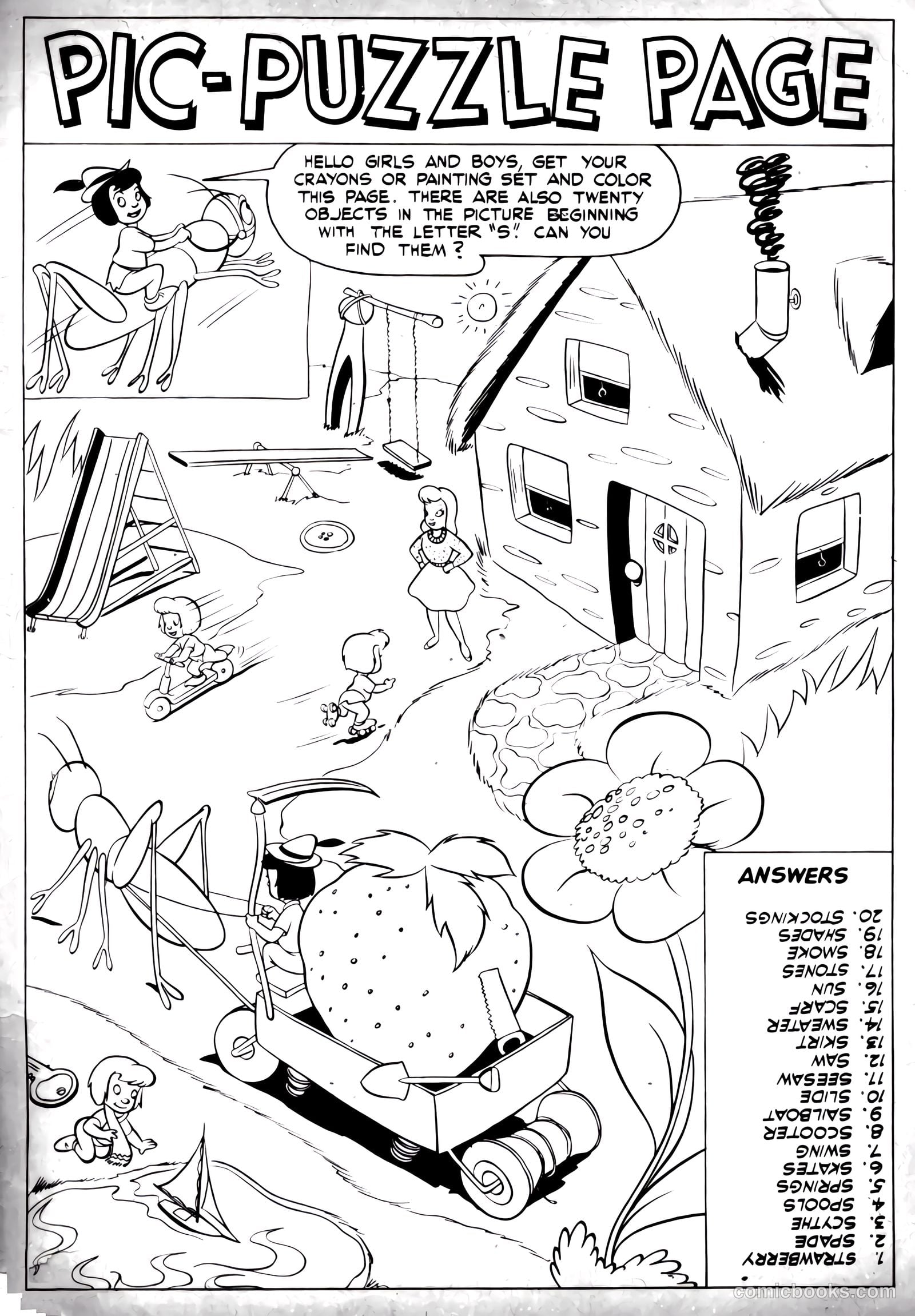 The Pixies #5 (1948) — page 36 of 37
