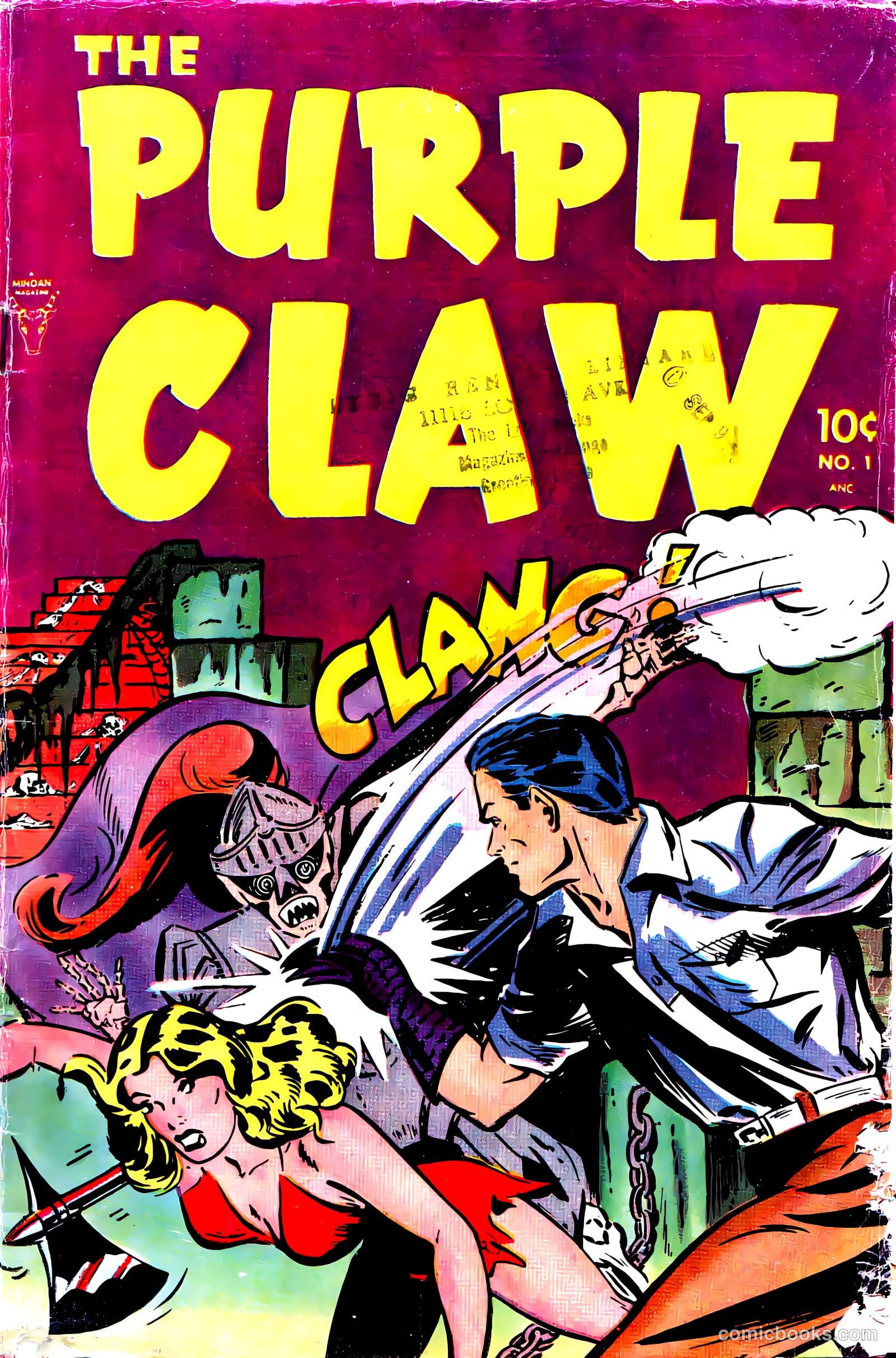 The Purple Claw #1
