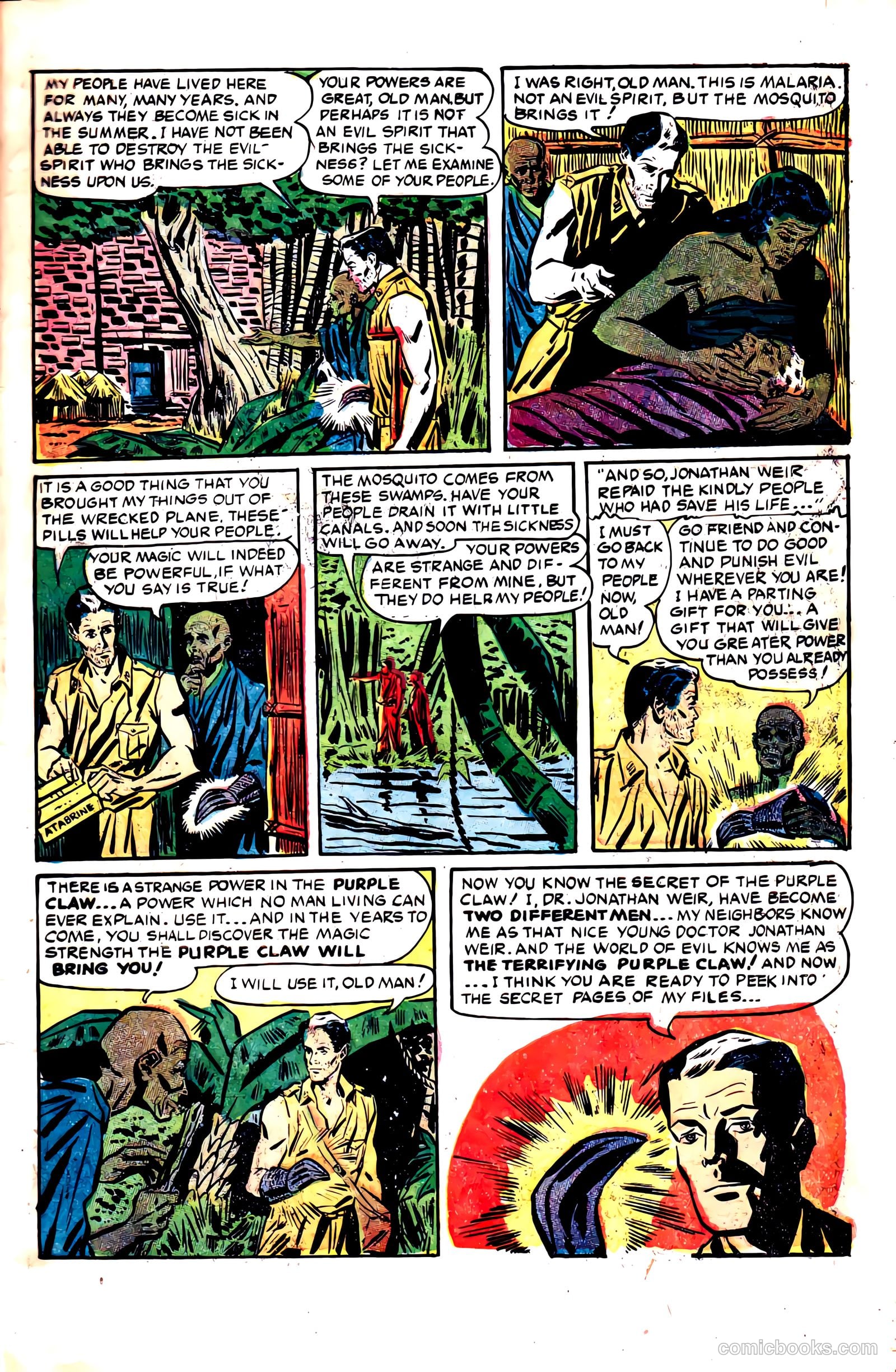 The Purple Claw #1 (1953) — page 5 of 36