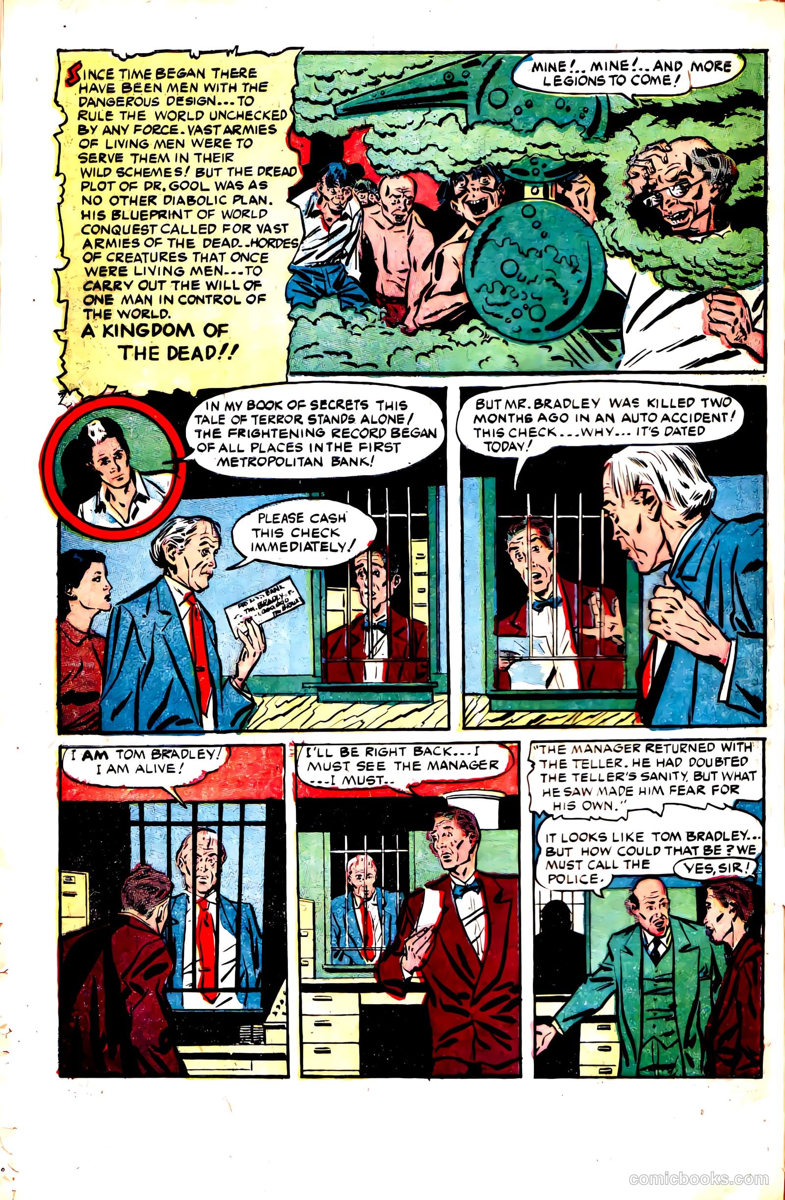 The Purple Claw #1 (1953) — page 6 of 36