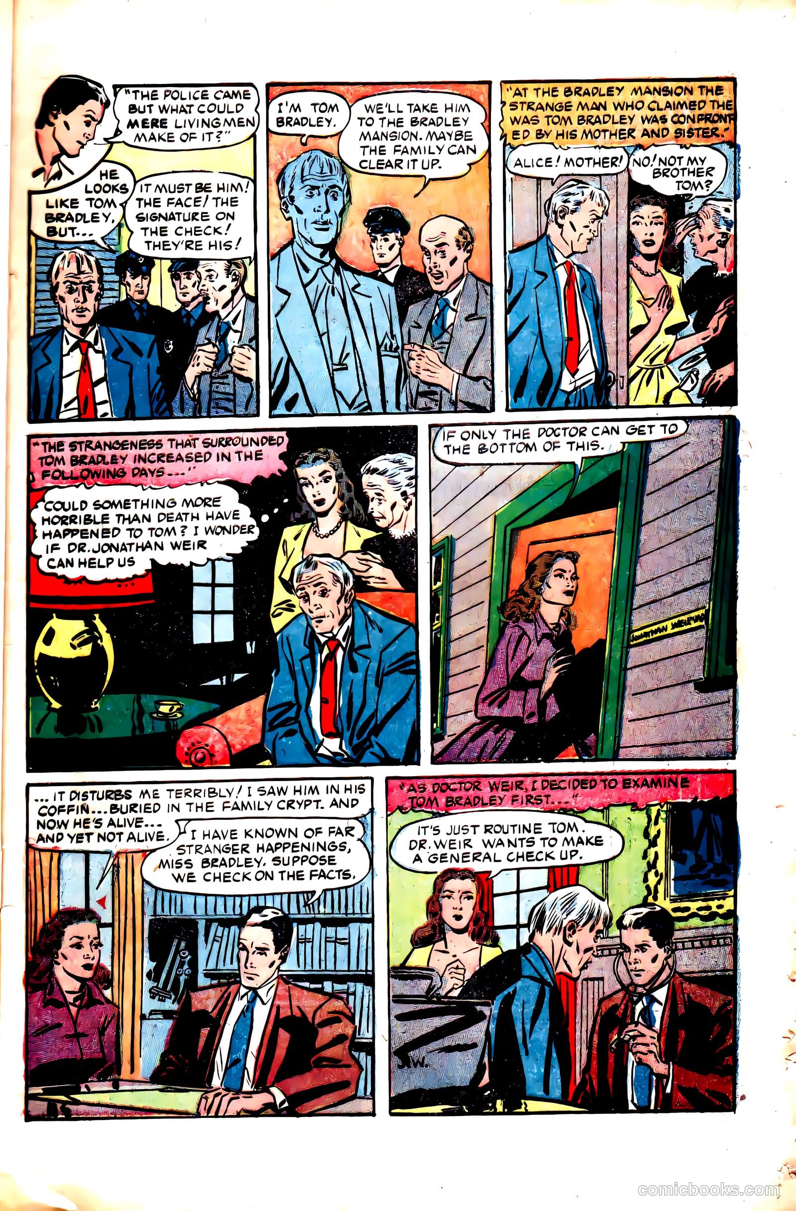 The Purple Claw #1 (1953) — page 7 of 36