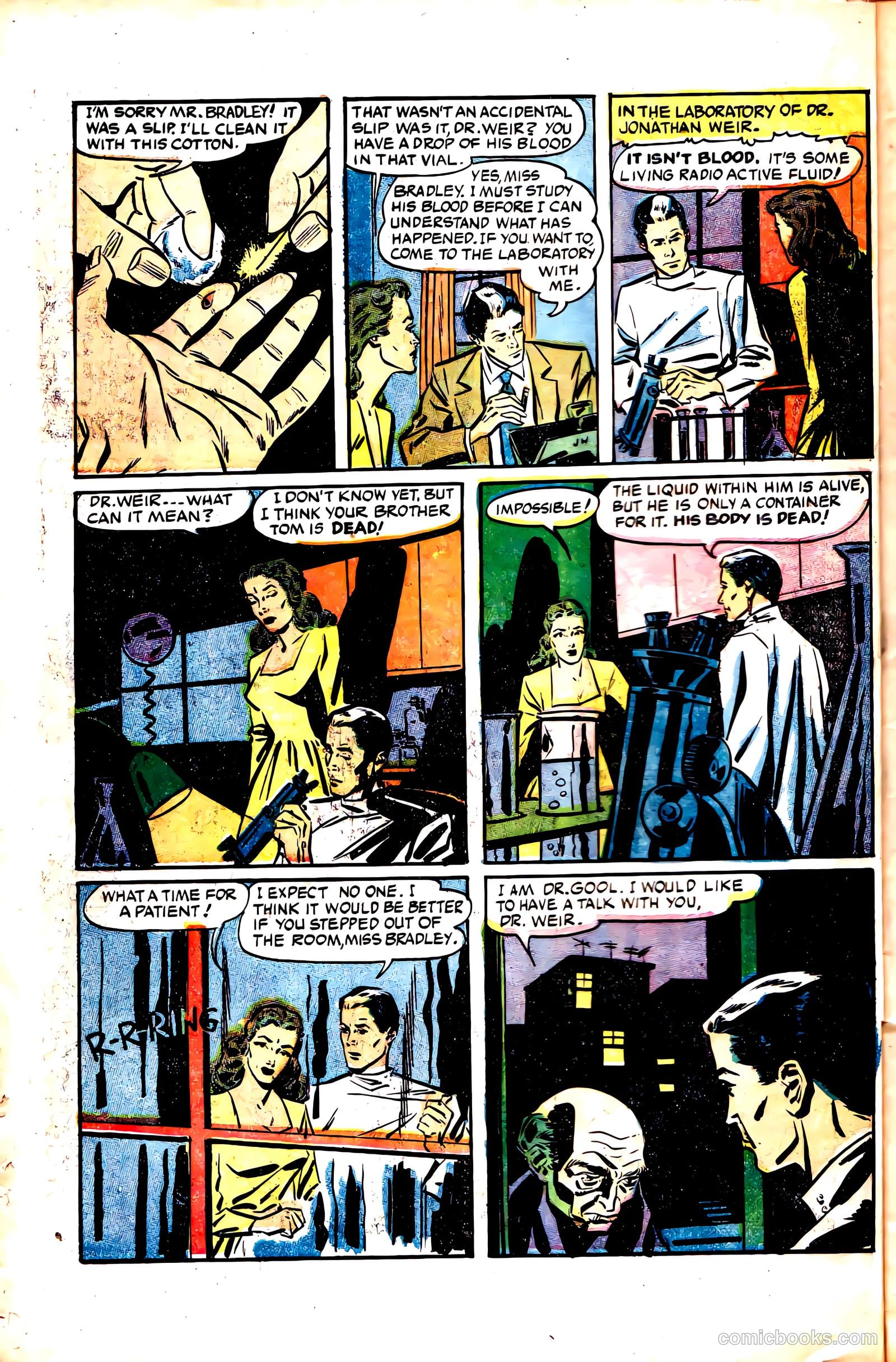 The Purple Claw #1 (1953) — page 8 of 36