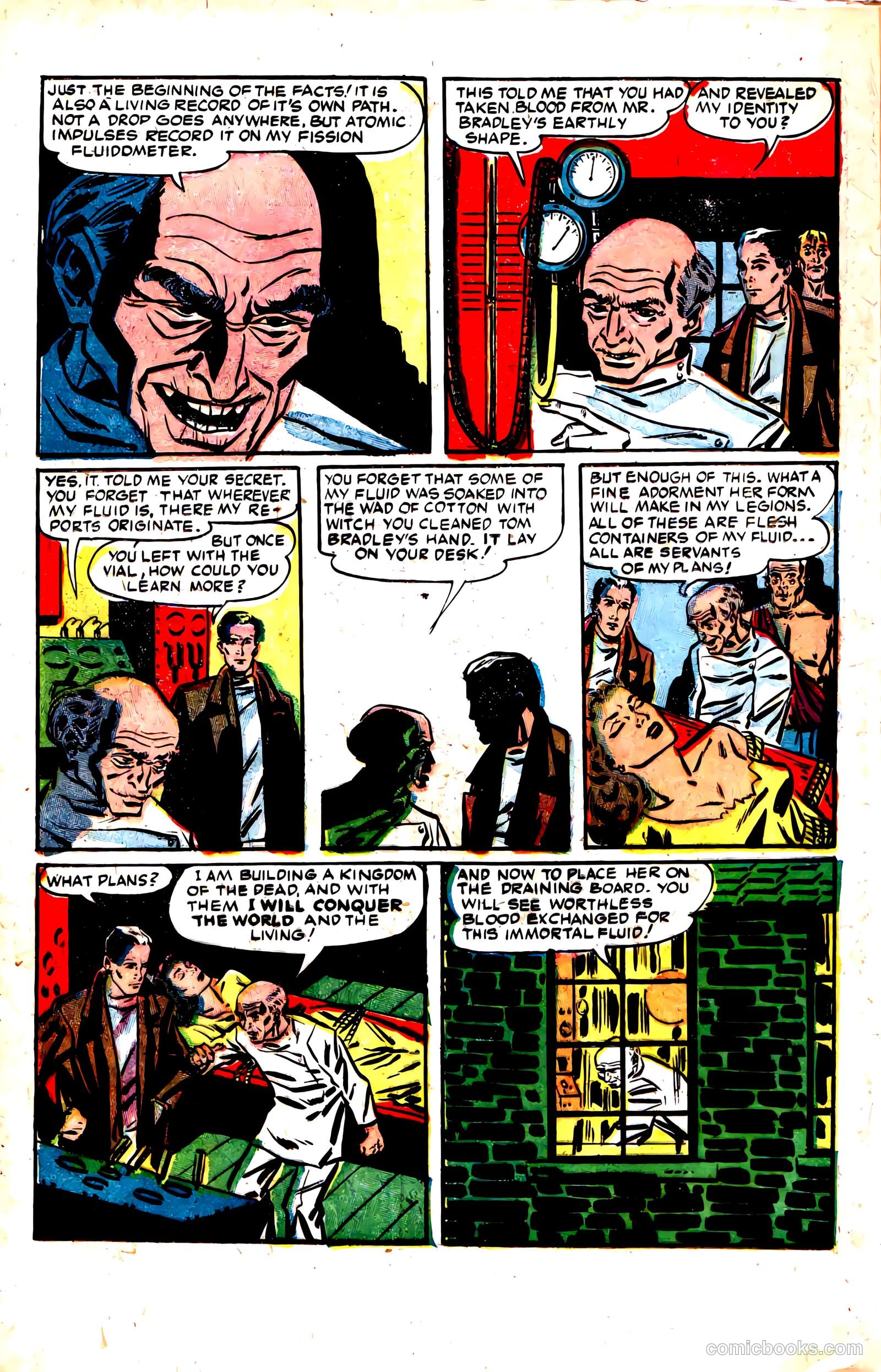 The Purple Claw #1 (1953) — page 12 of 36