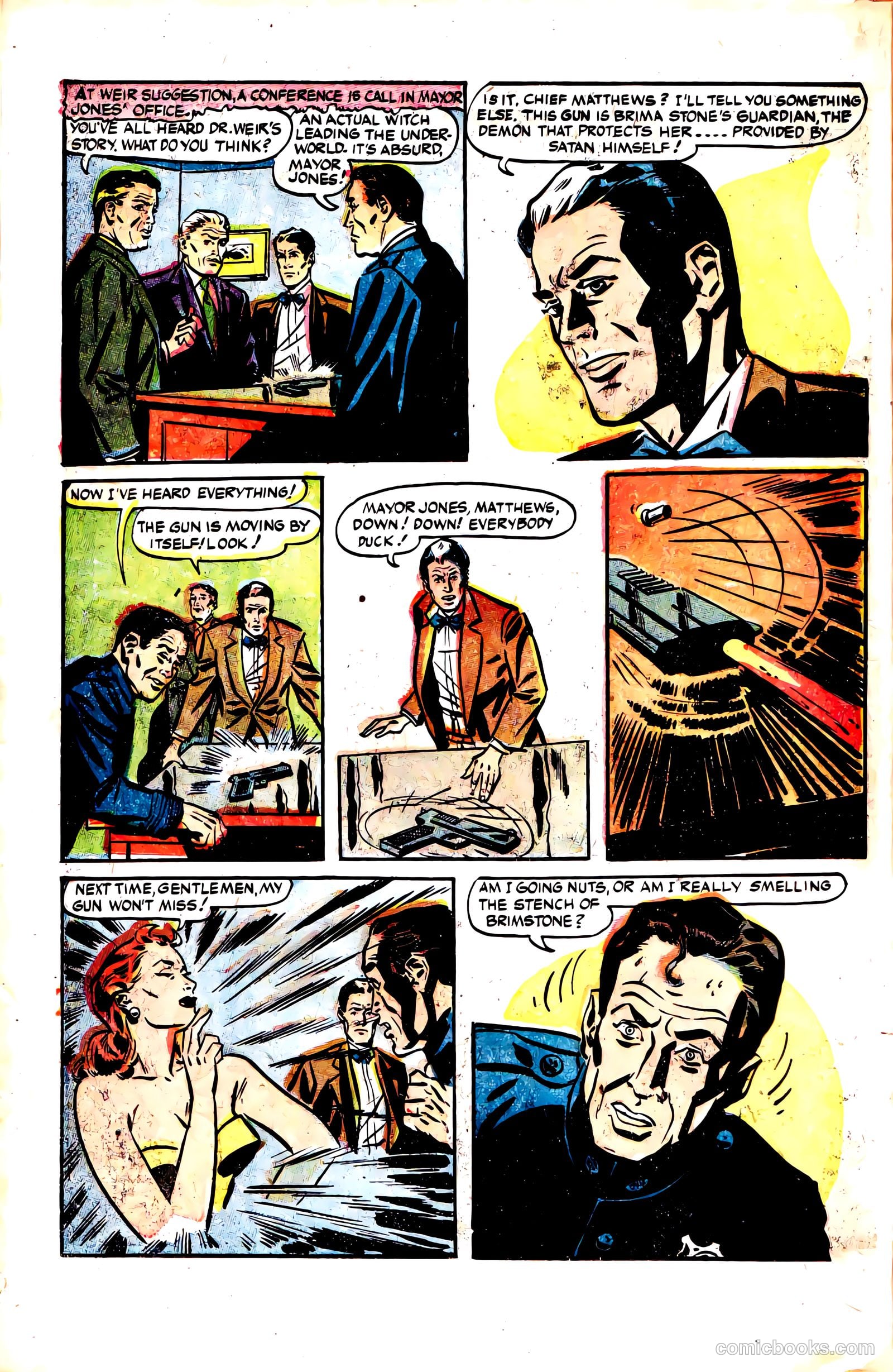 The Purple Claw #1 (1953) — page 16 of 36