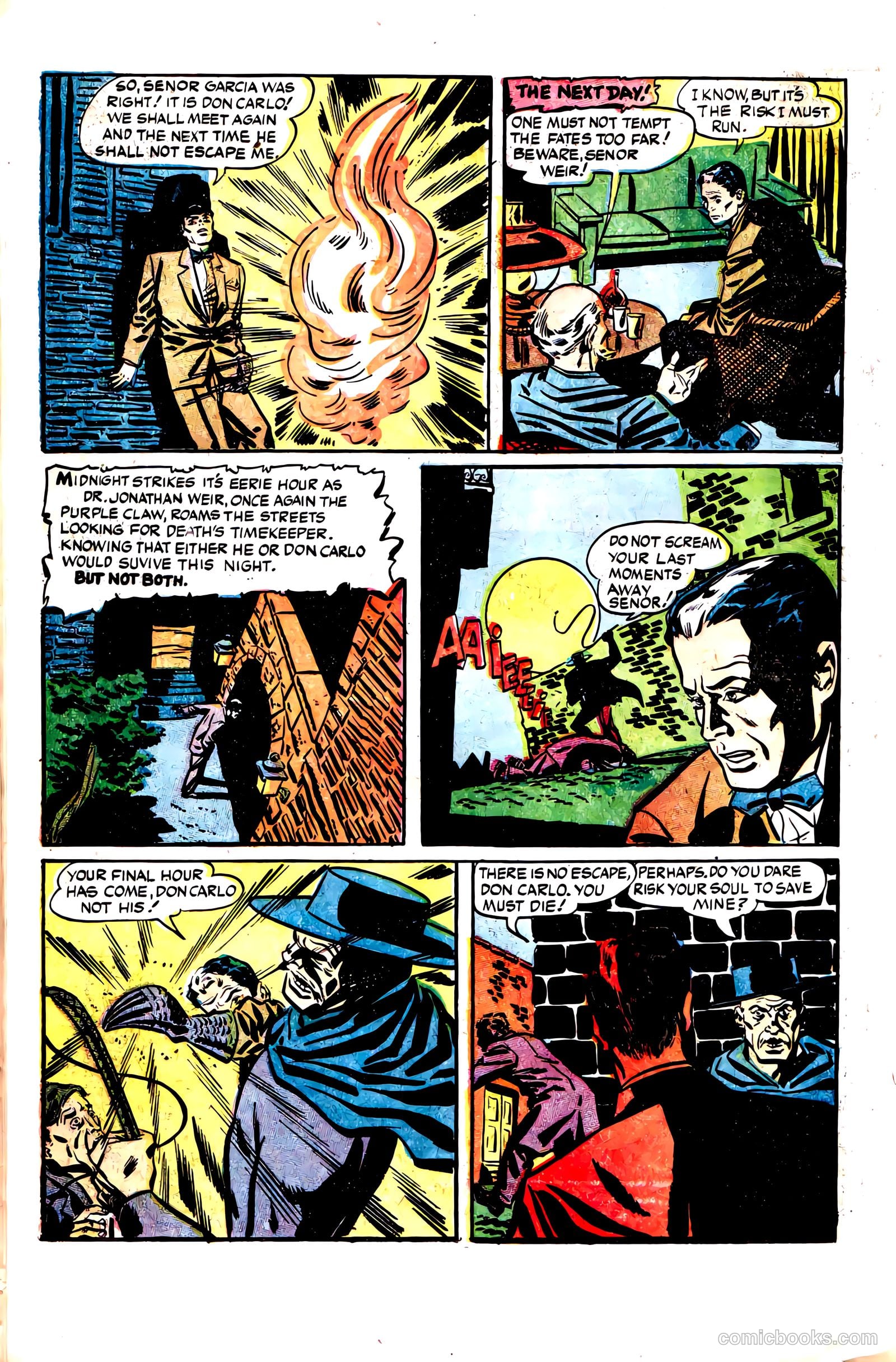 The Purple Claw #1 (1953) — page 24 of 36