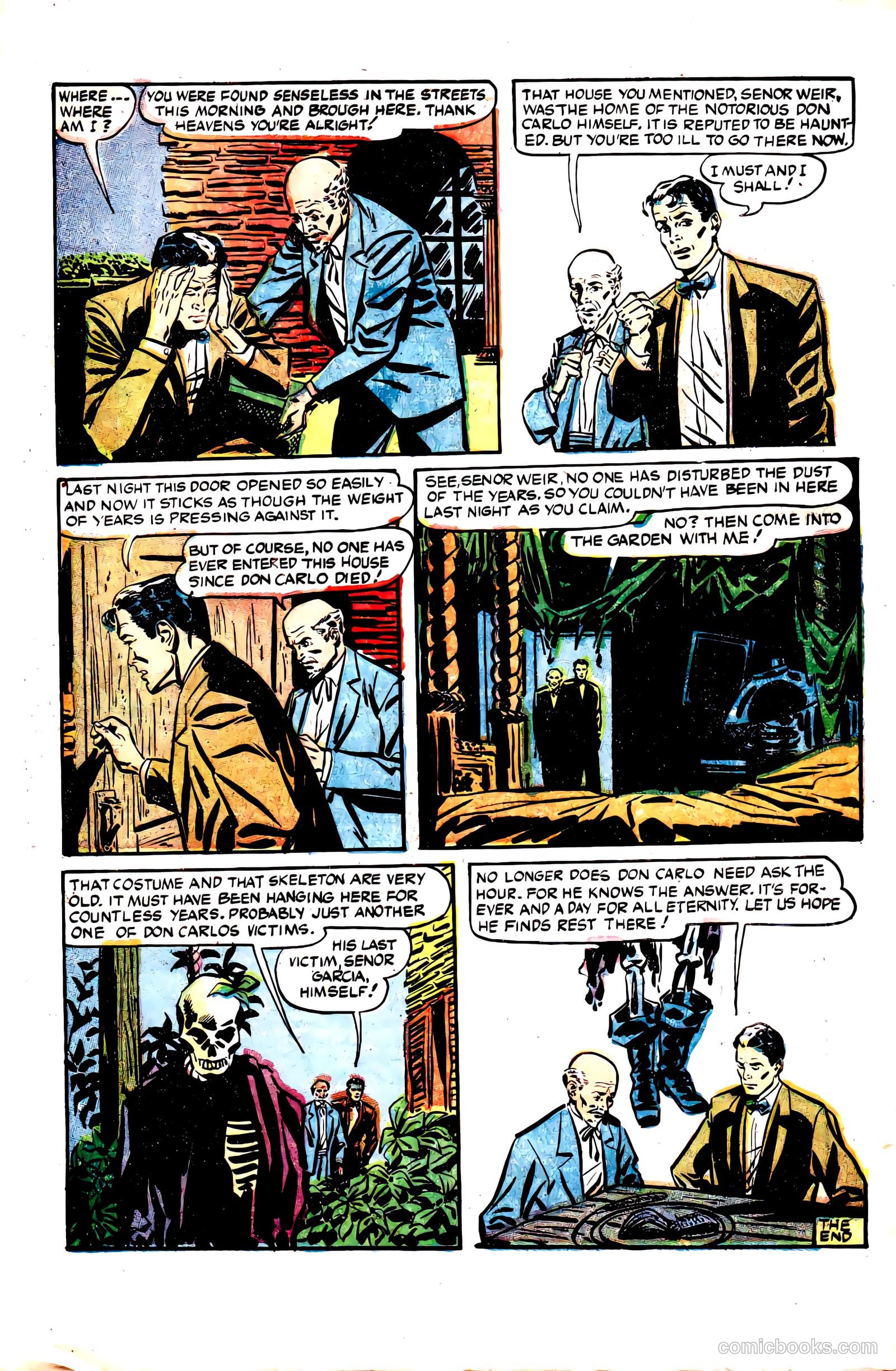 The Purple Claw #1 (1953) — page 29 of 36