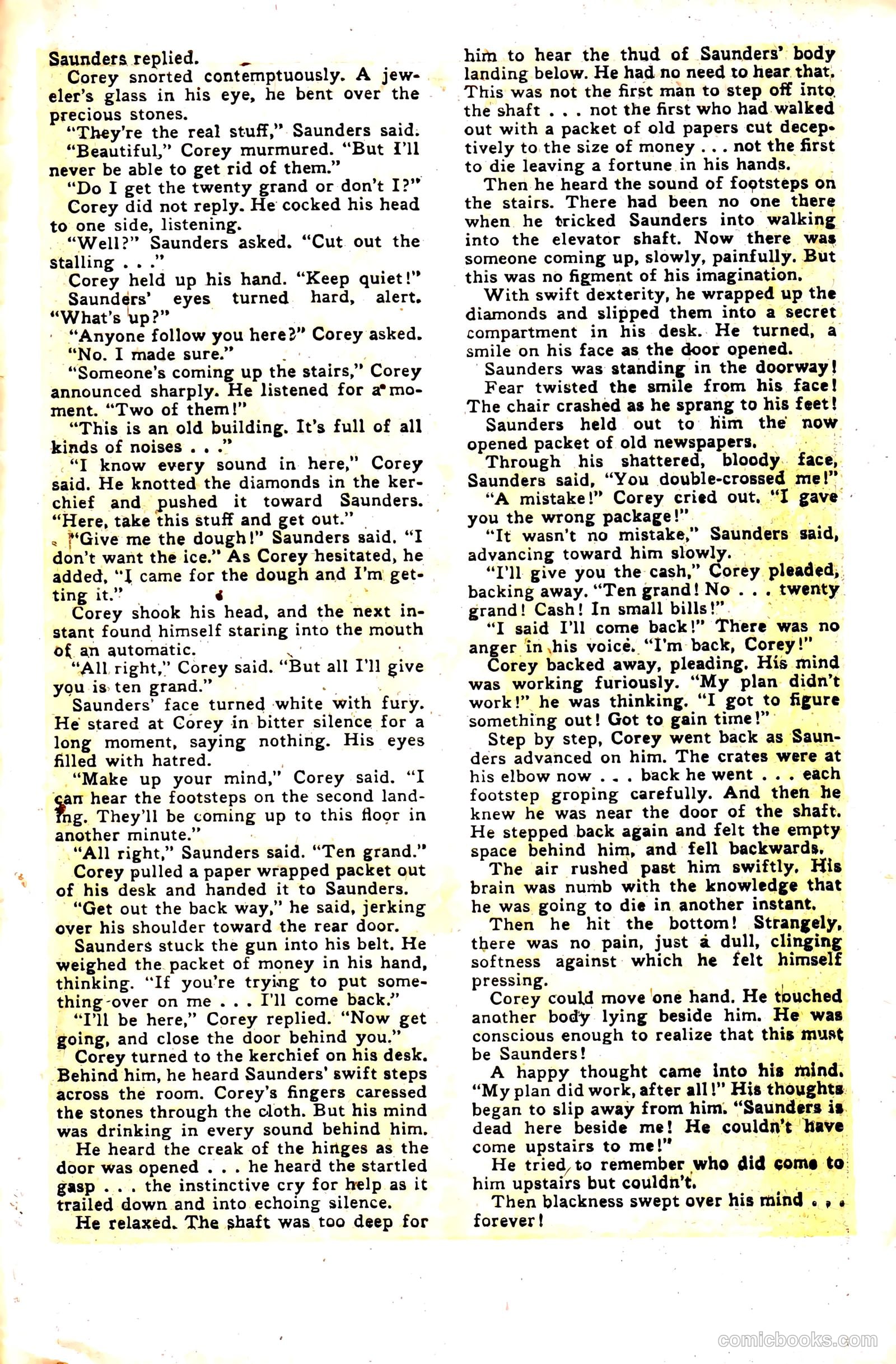 The Purple Claw #1 (1953) — page 31 of 36