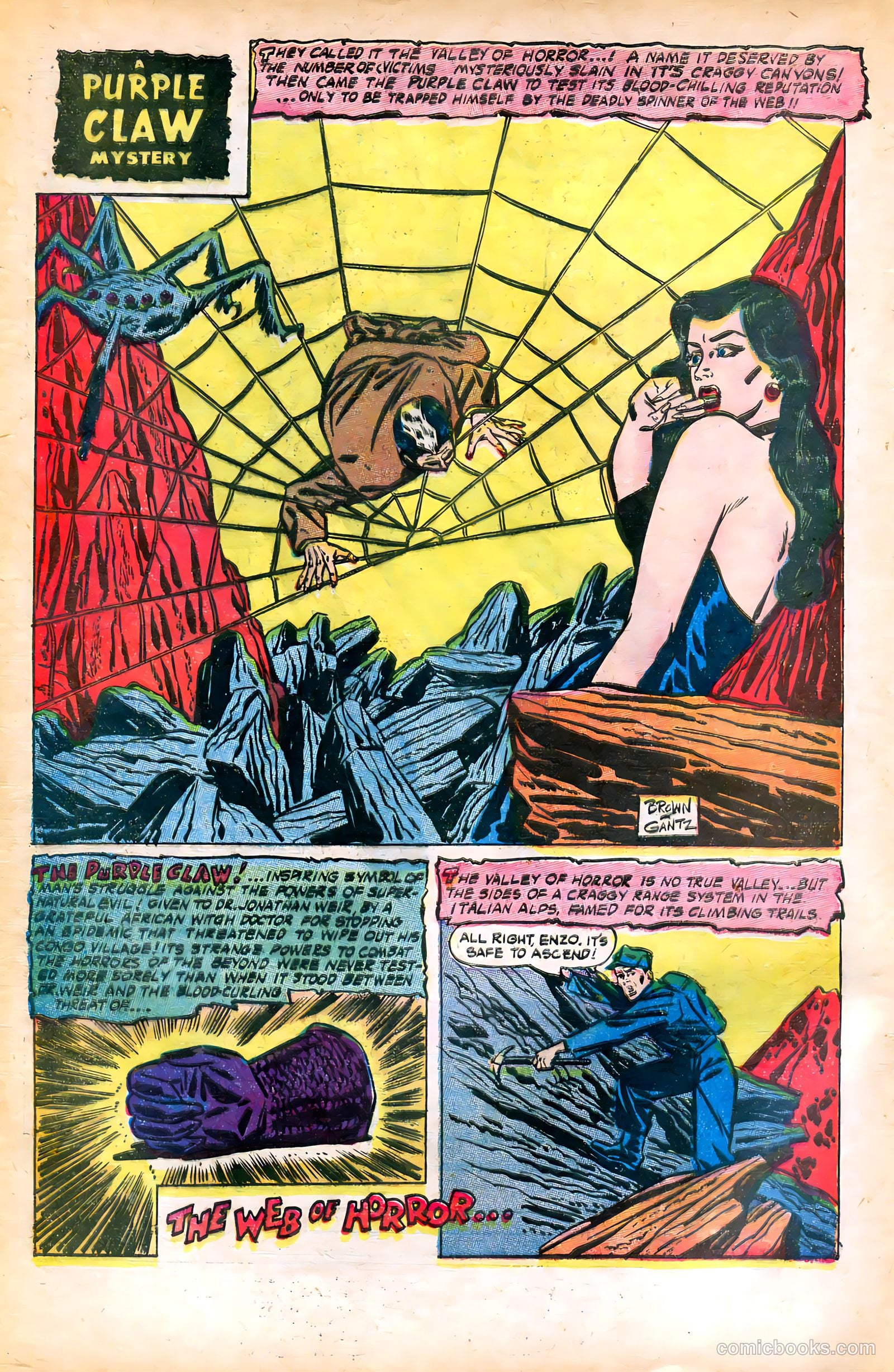The Purple Claw #2 (1953) — page 4 of 36
