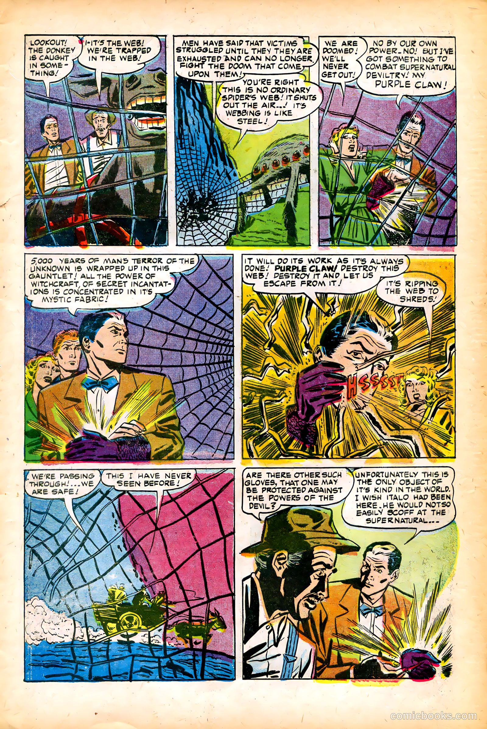The Purple Claw #2 (1953) — page 7 of 36