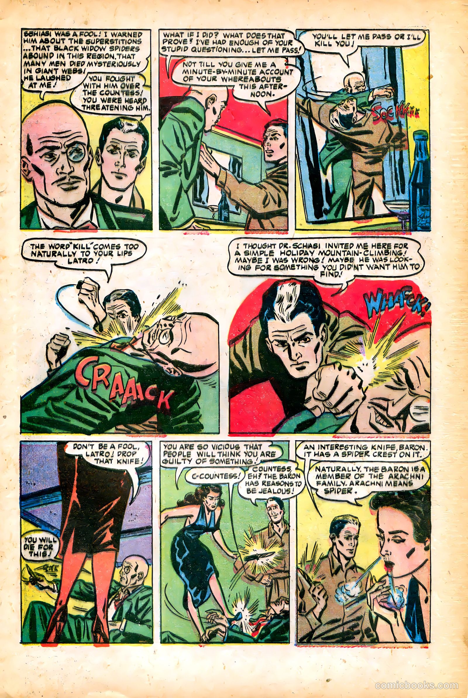 The Purple Claw #2 (1953) — page 9 of 36