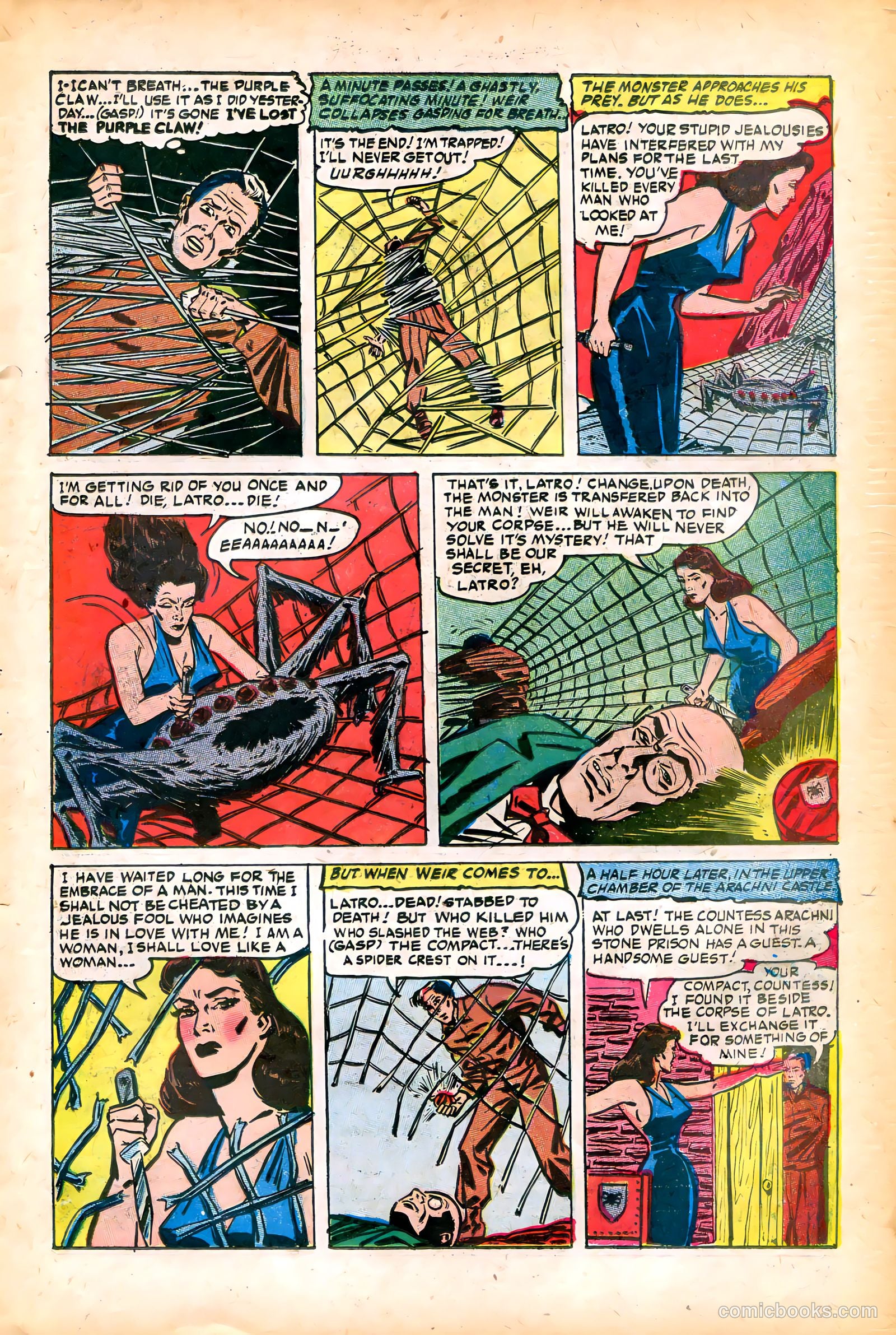 The Purple Claw #2 (1953) — page 11 of 36