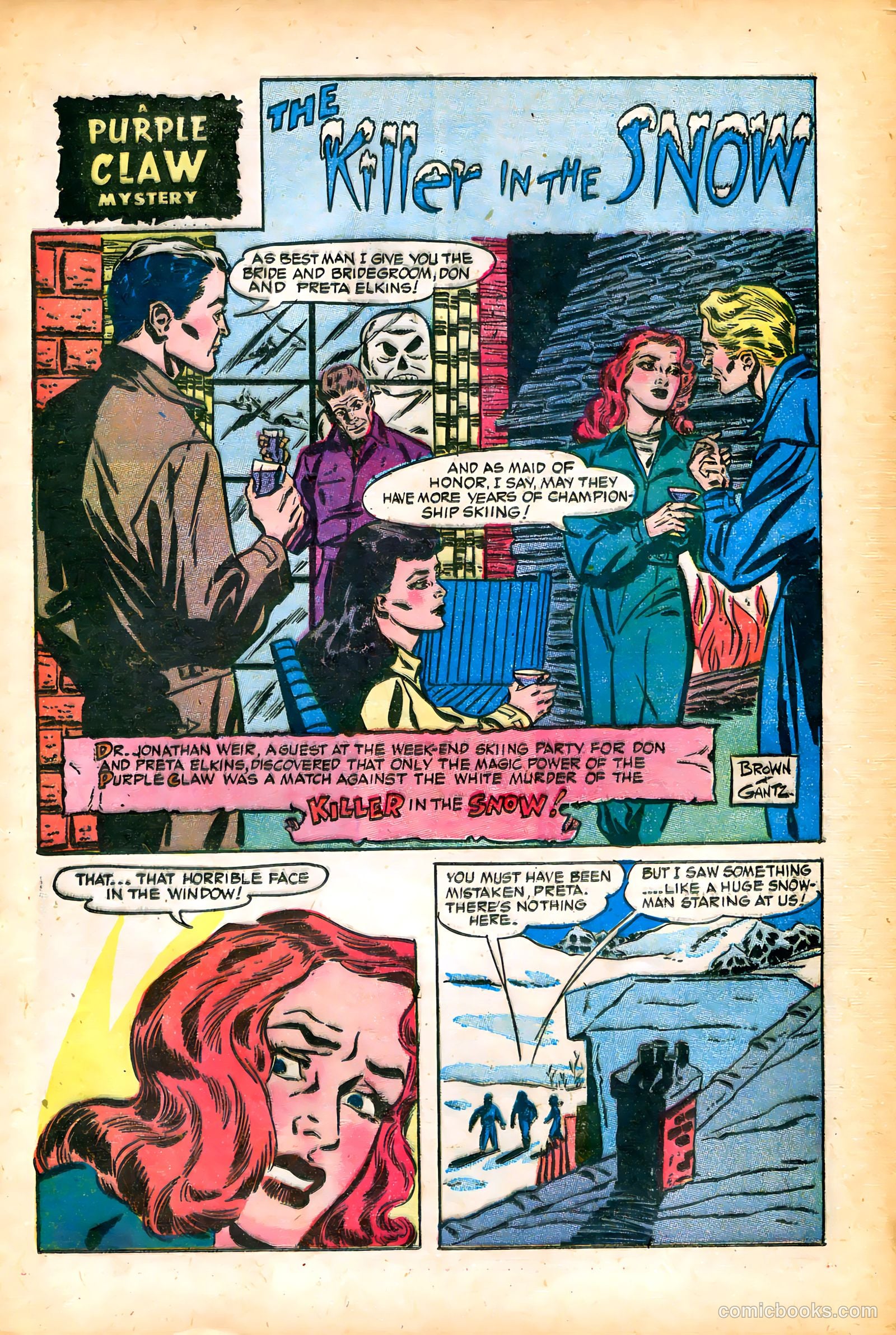 The Purple Claw #2 (1953) — page 13 of 36