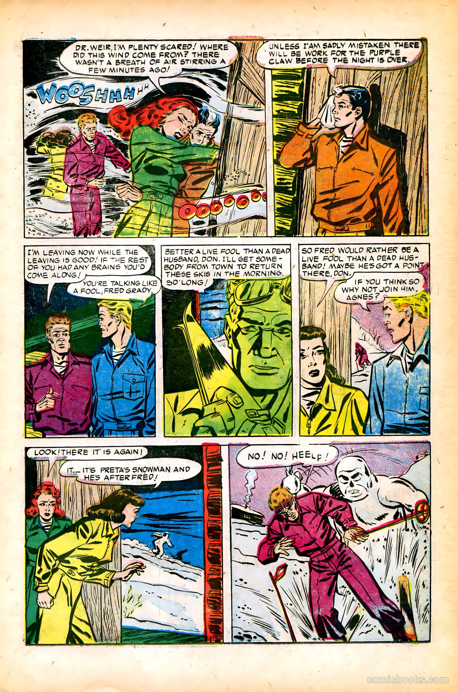 The Purple Claw #2 (1953) — page 15 of 36