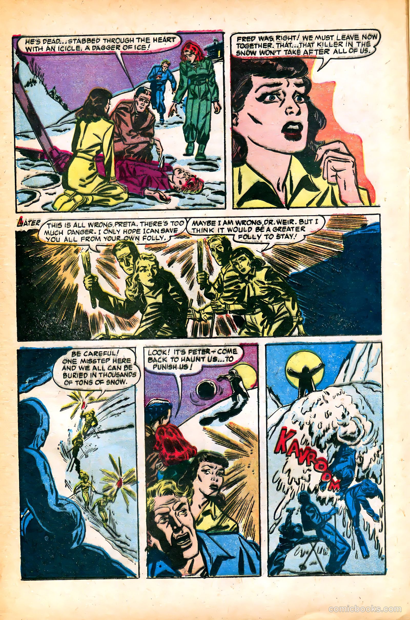 The Purple Claw #2 (1953) — page 16 of 36