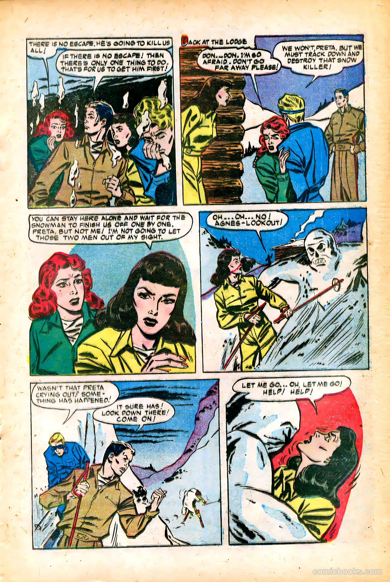 The Purple Claw #2 (1953) — page 17 of 36