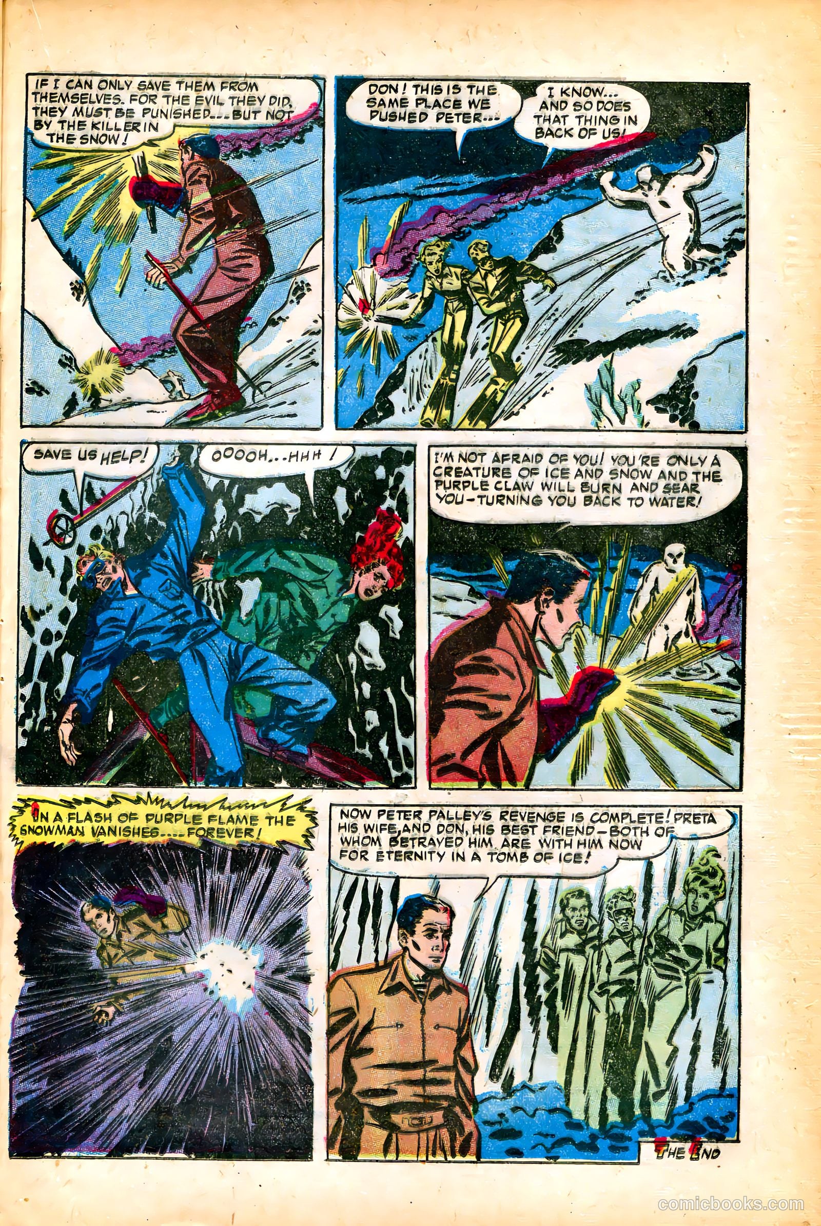 The Purple Claw #2 (1953) — page 21 of 36