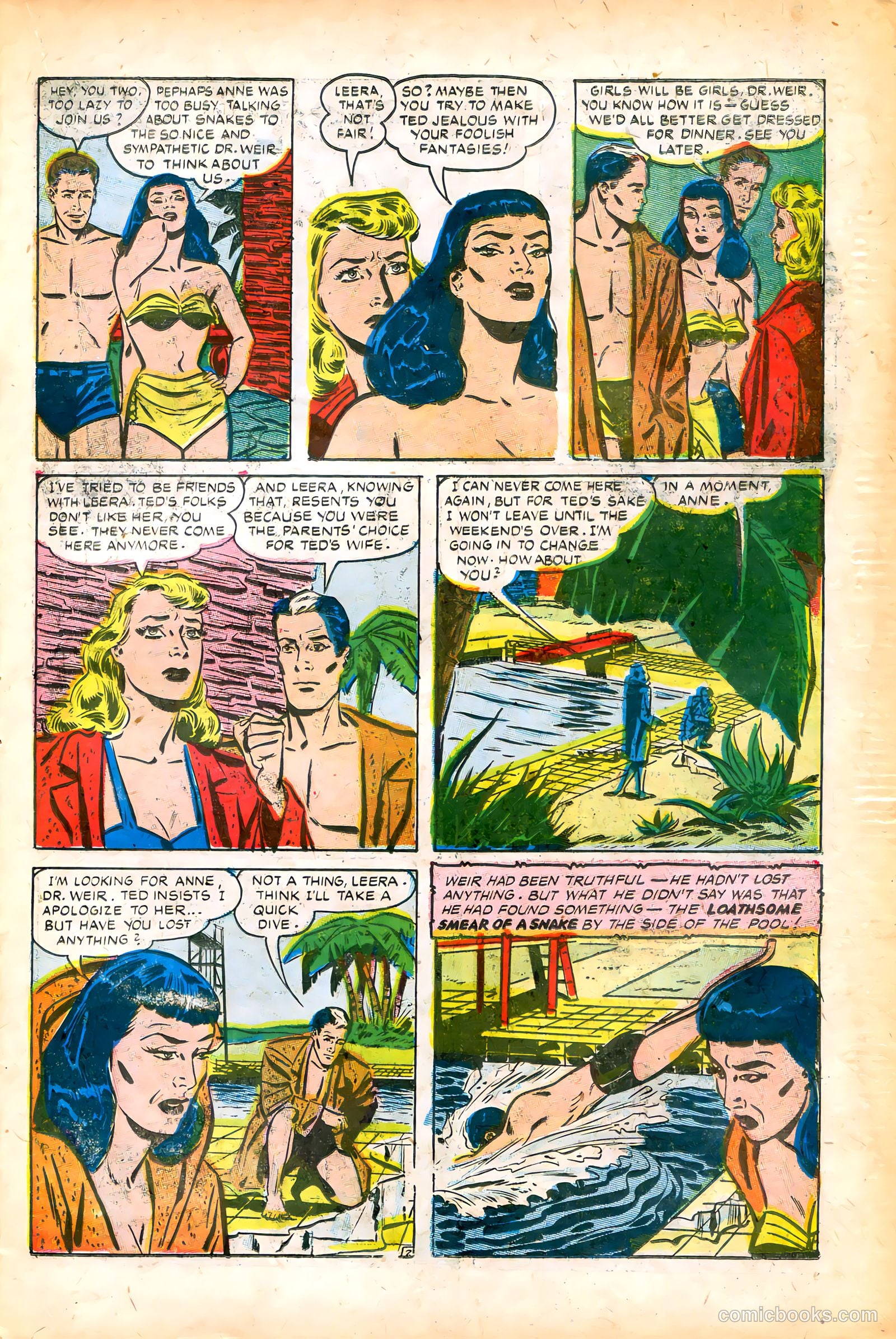 The Purple Claw #2 (1953) — page 23 of 36