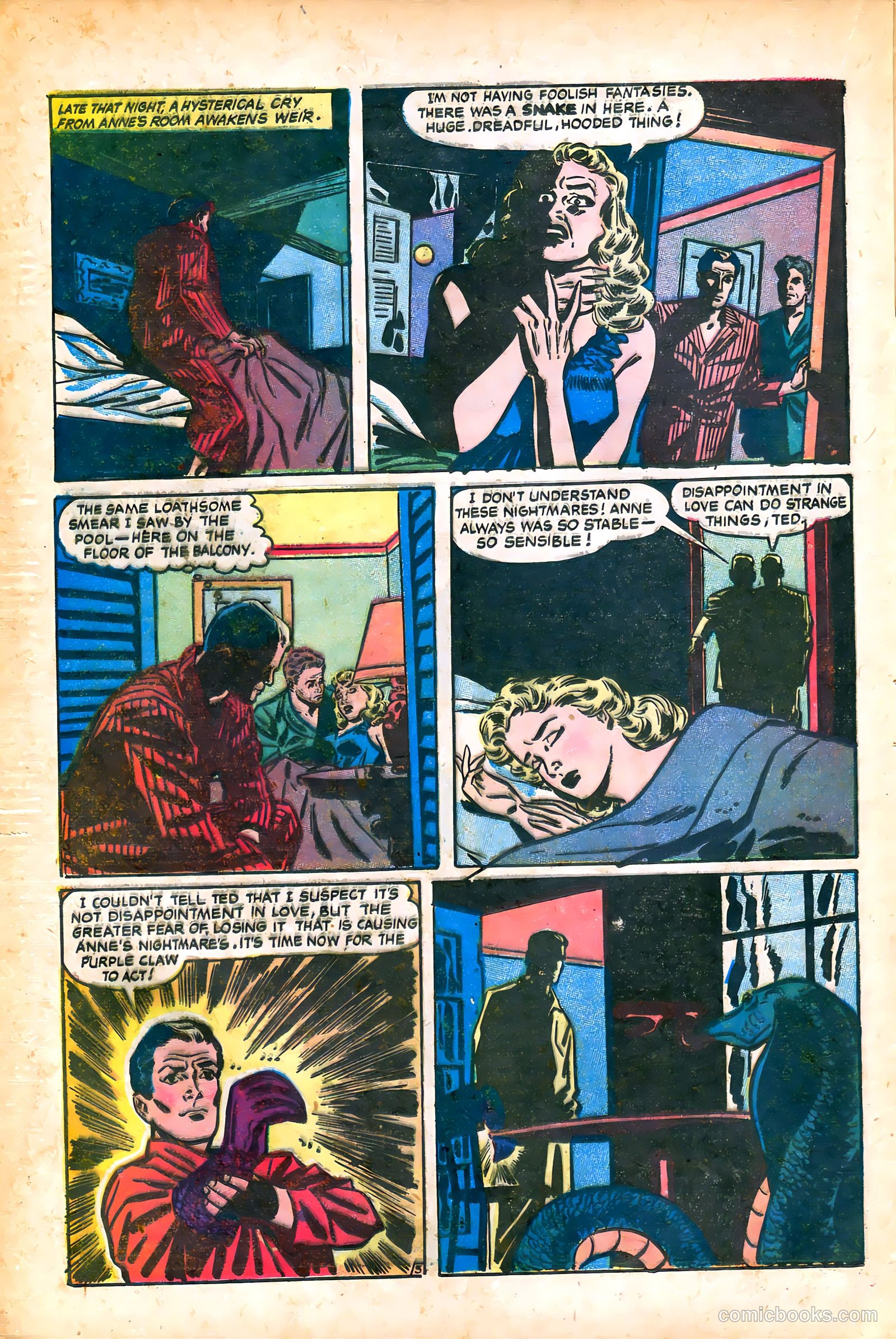 The Purple Claw #2 (1953) — page 24 of 36