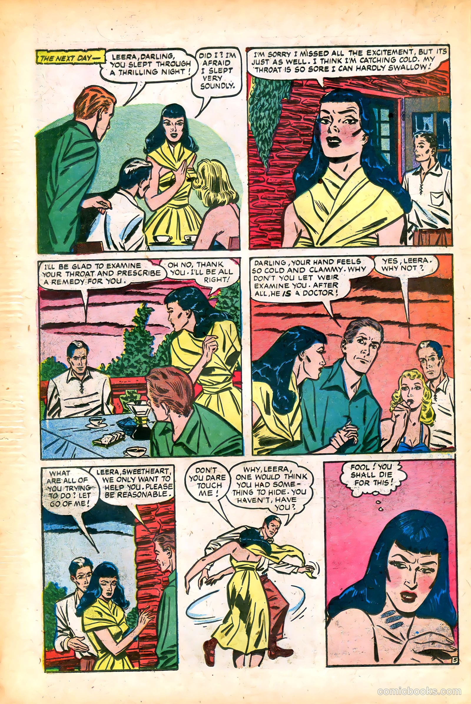 The Purple Claw #2 (1953) — page 26 of 36