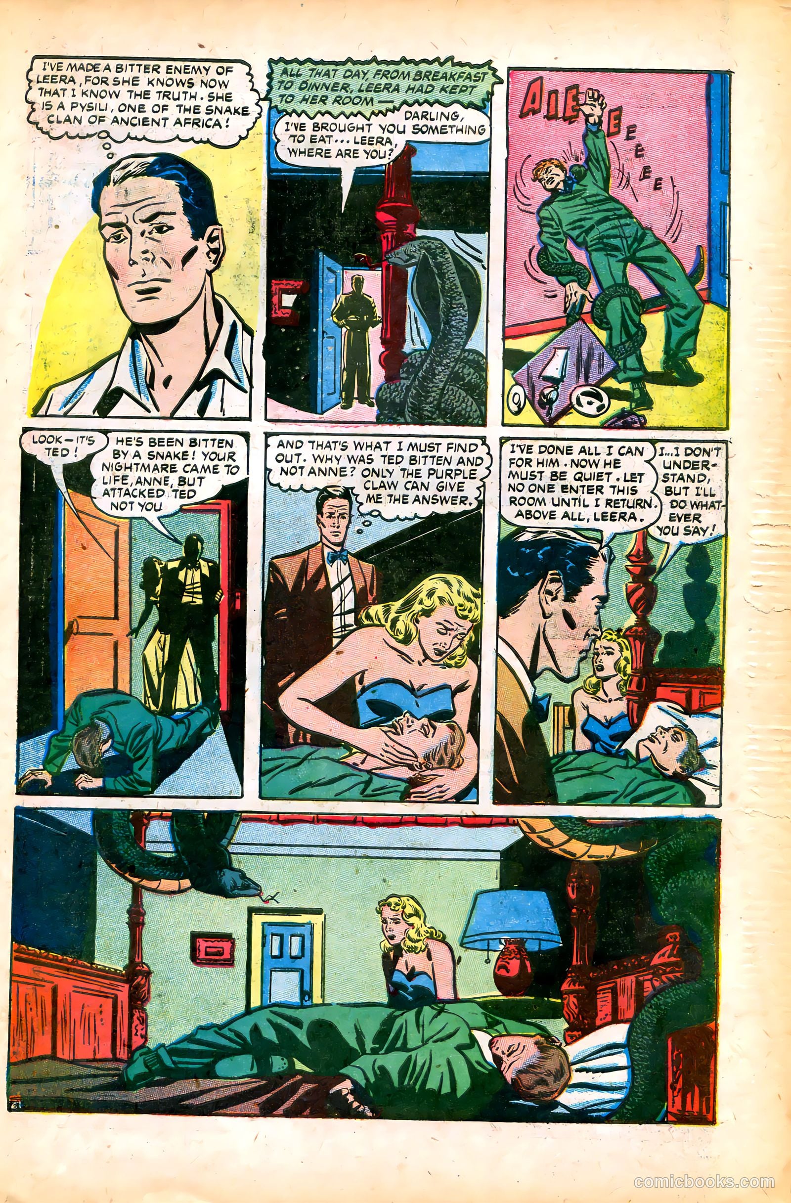 The Purple Claw #2 (1953) — page 27 of 36