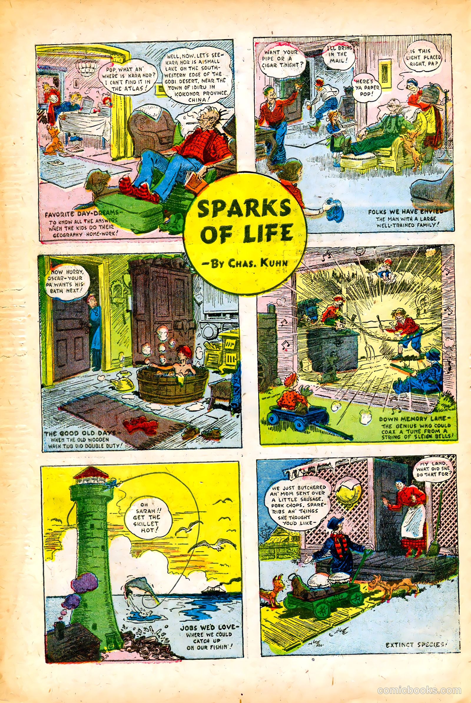 The Purple Claw #2 (1953) — page 30 of 36