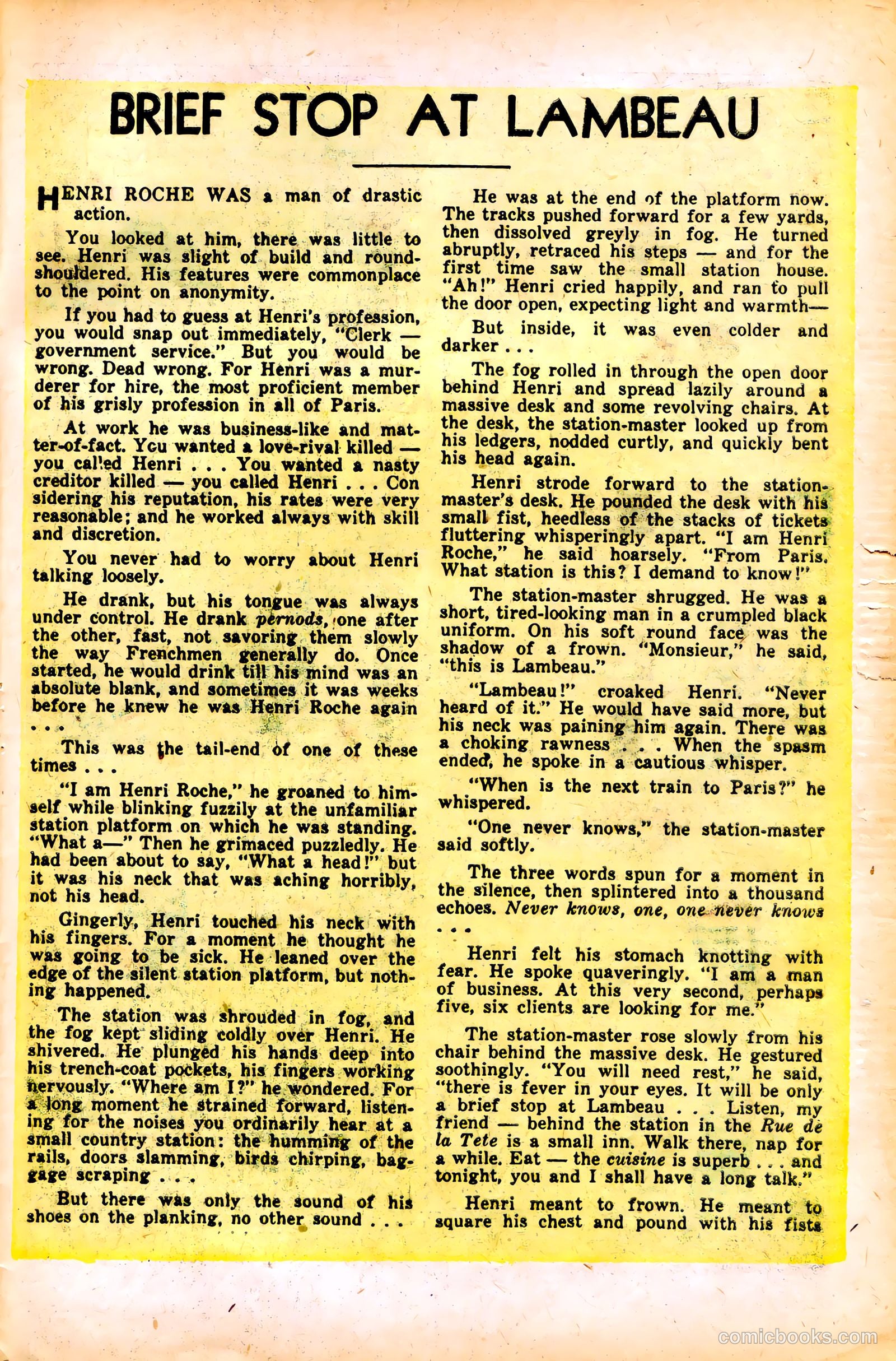 The Purple Claw #2 (1953) — page 31 of 36