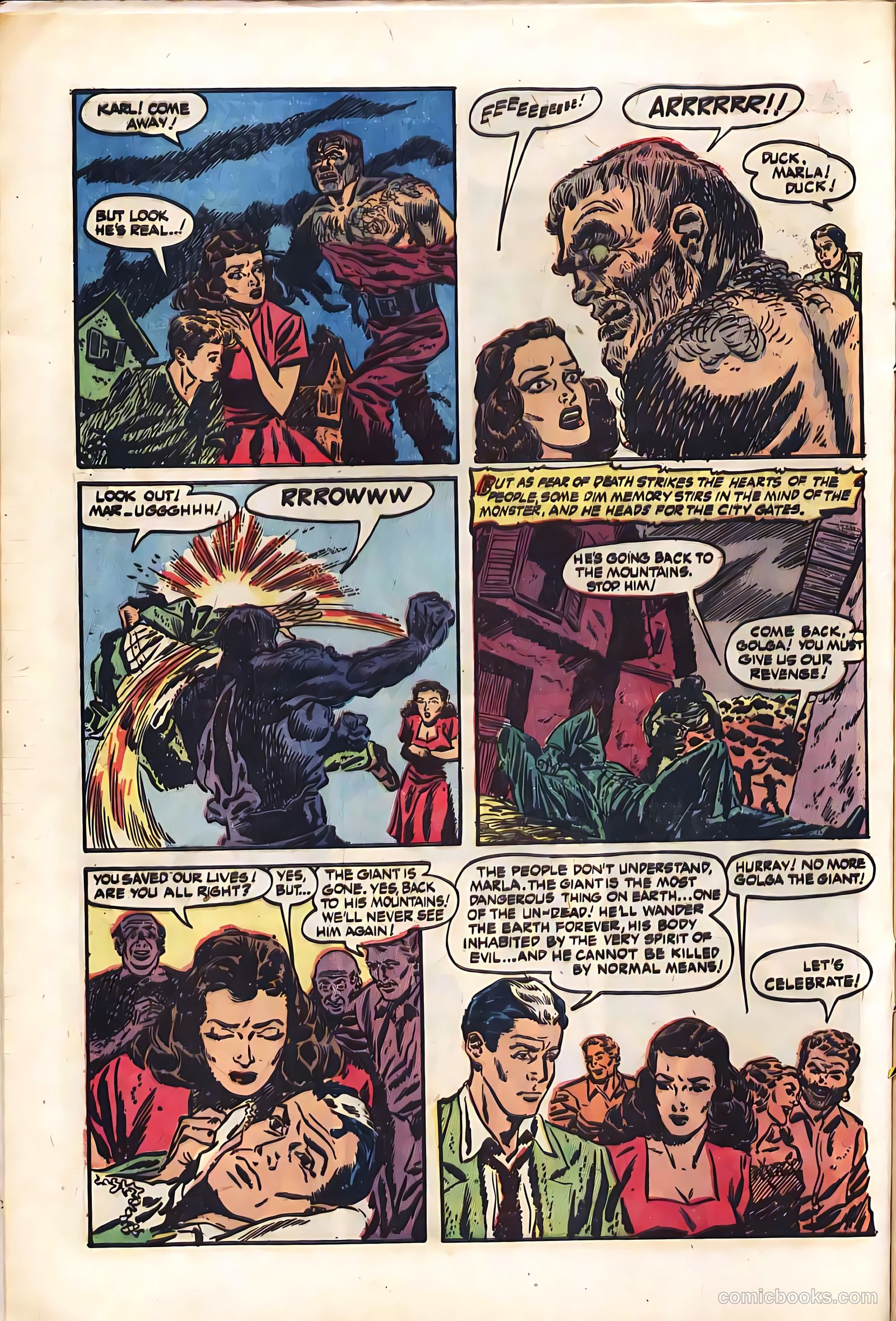 The Purple Claw #3 (1953) — page 8 of 36