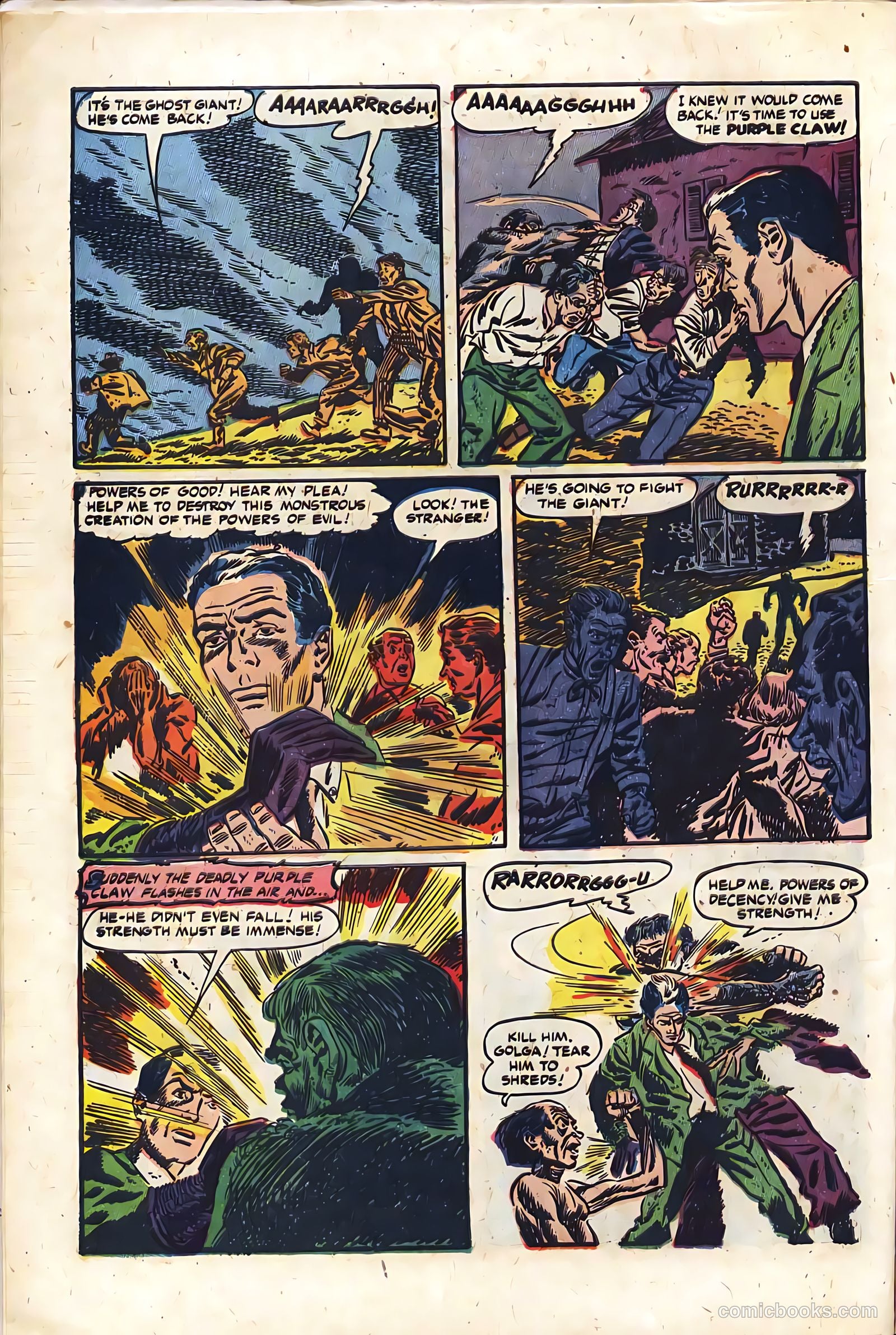 The Purple Claw #3 (1953) — page 10 of 36
