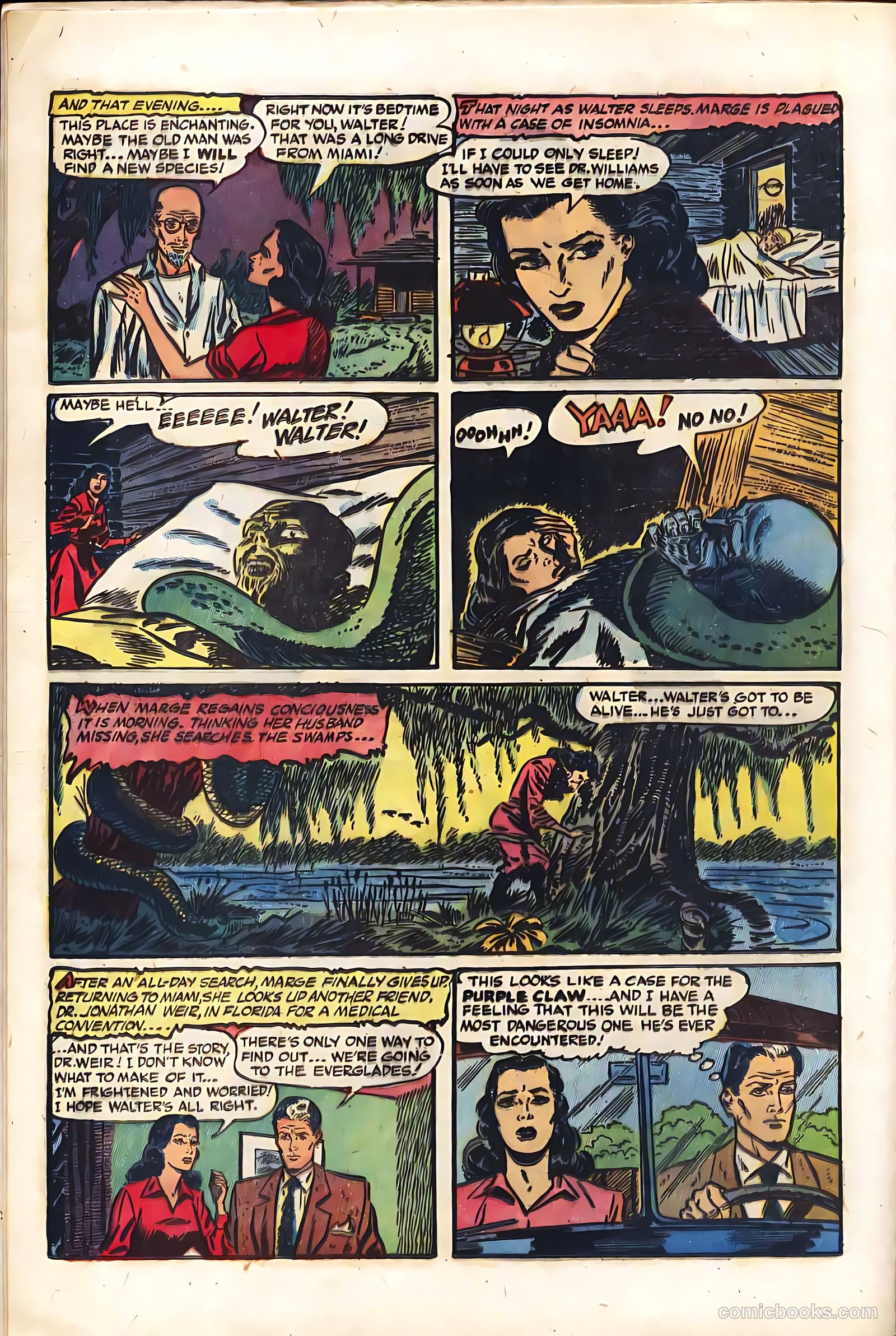 The Purple Claw #3 (1953) — page 16 of 36