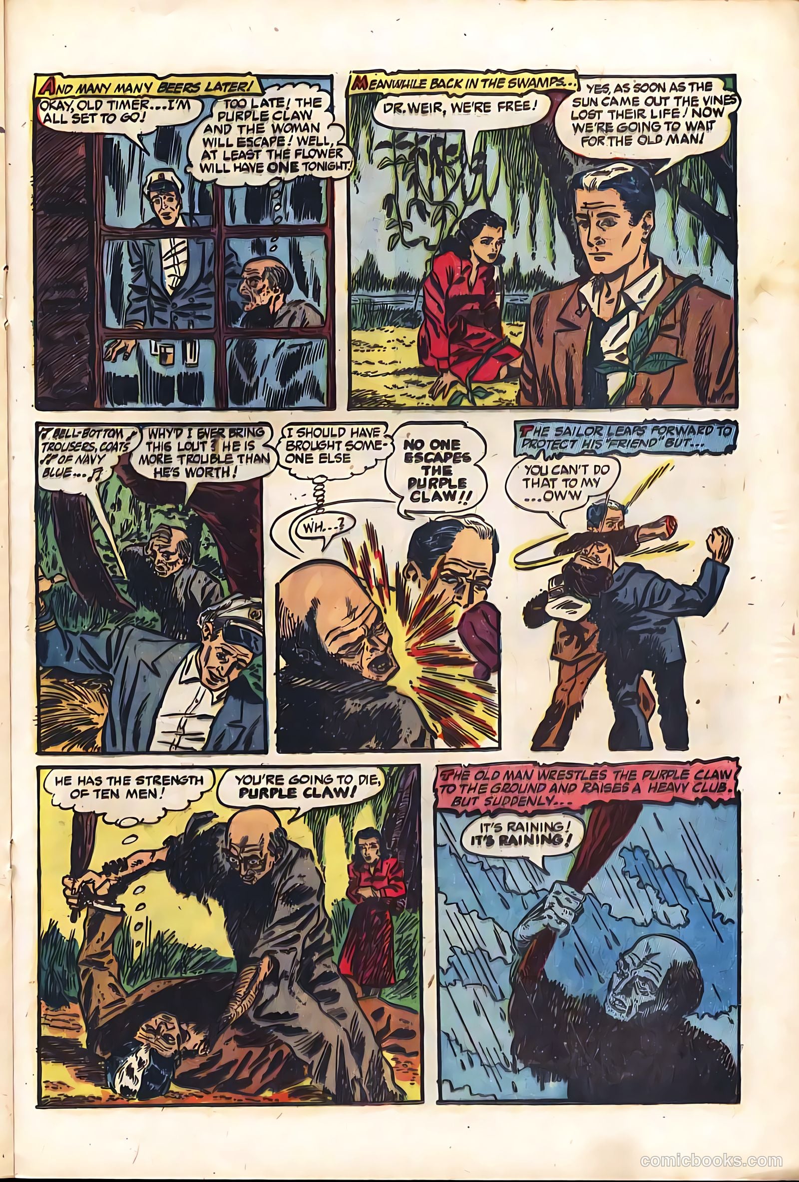 The Purple Claw #3 (1953) — page 21 of 36