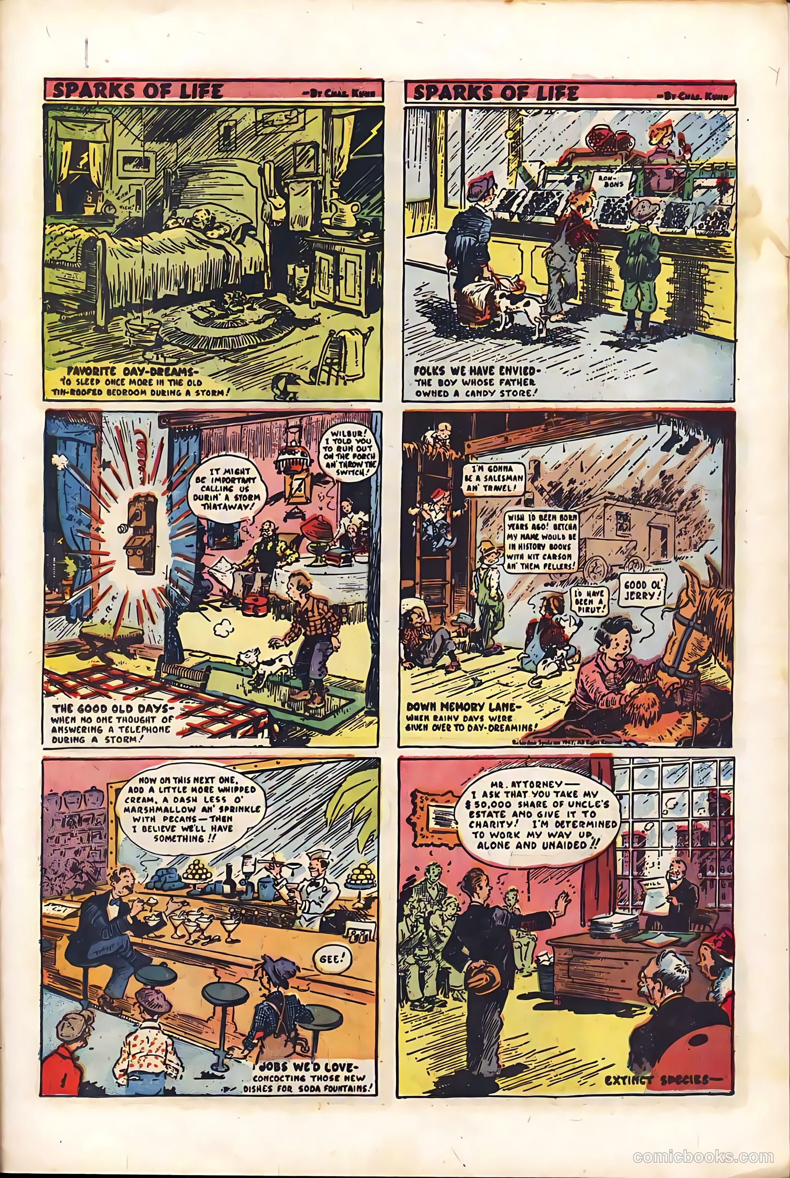 The Purple Claw #3 (1953) — page 23 of 36