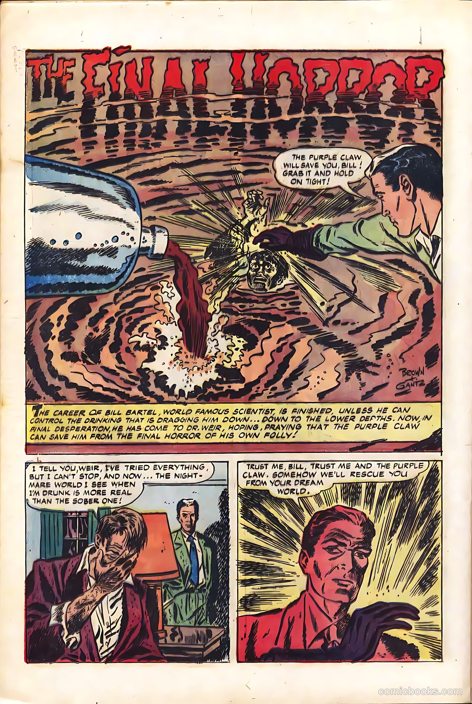 The Purple Claw #3 (1953) — page 24 of 36