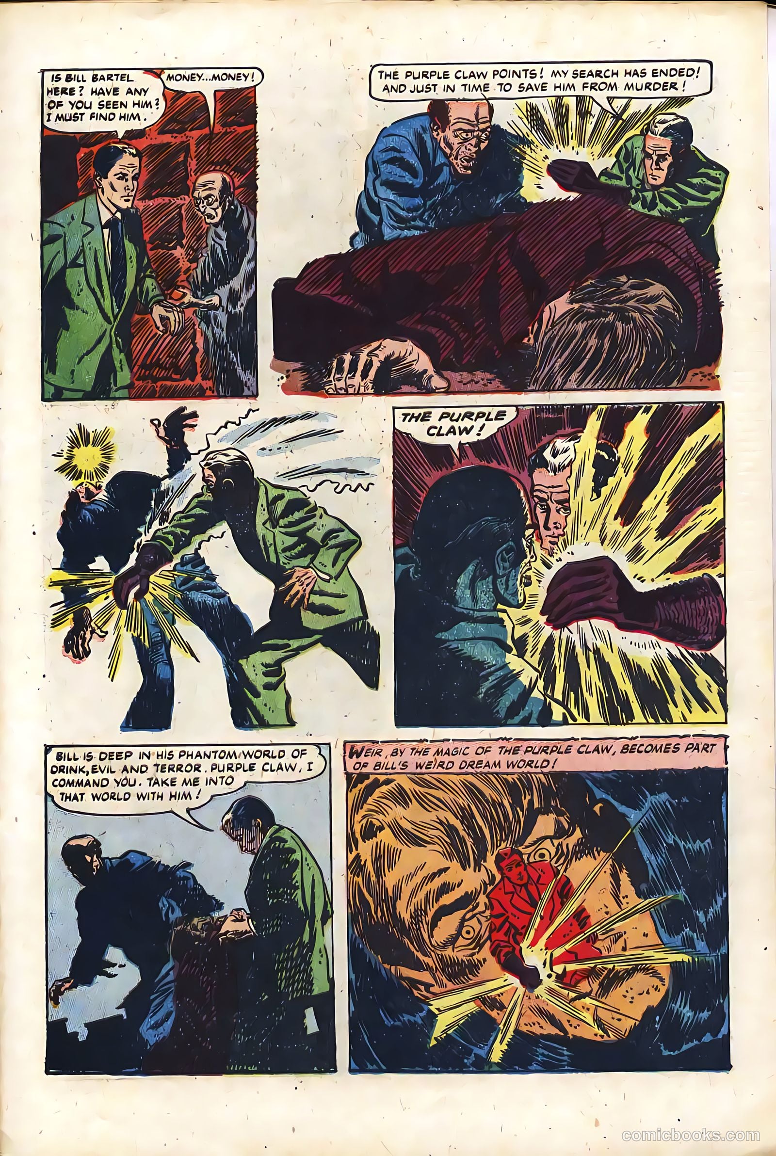 The Purple Claw #3 (1953) — page 27 of 36