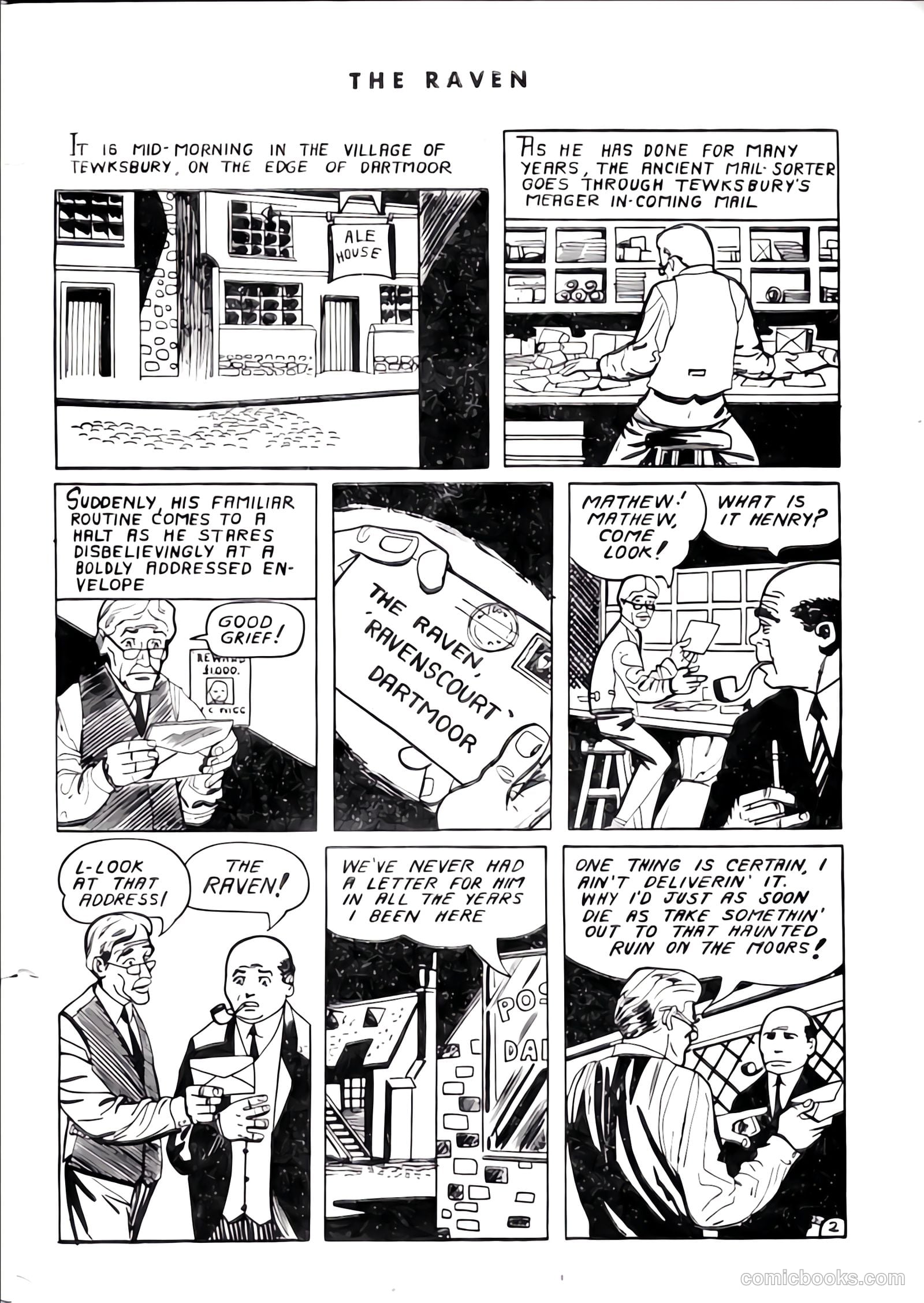 The Raven #7 (1958) — page 3 of 24